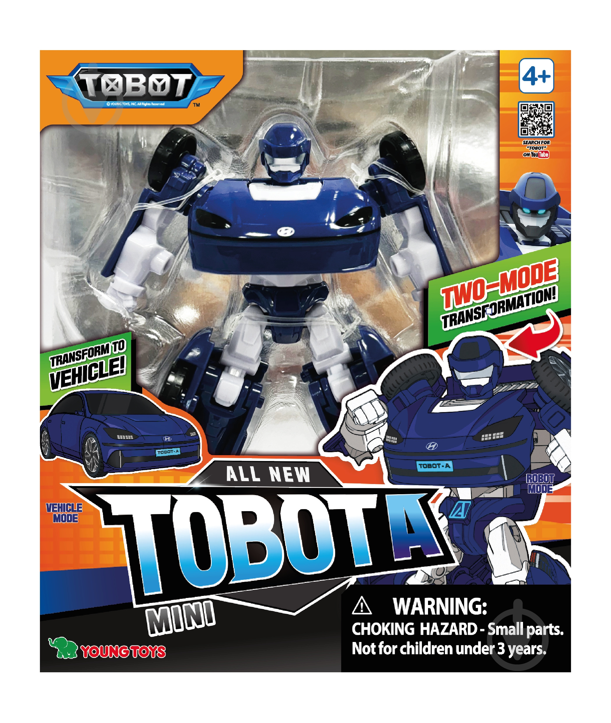 Игрушка-трансформер Tobot A мини S6 301177 - фото 1