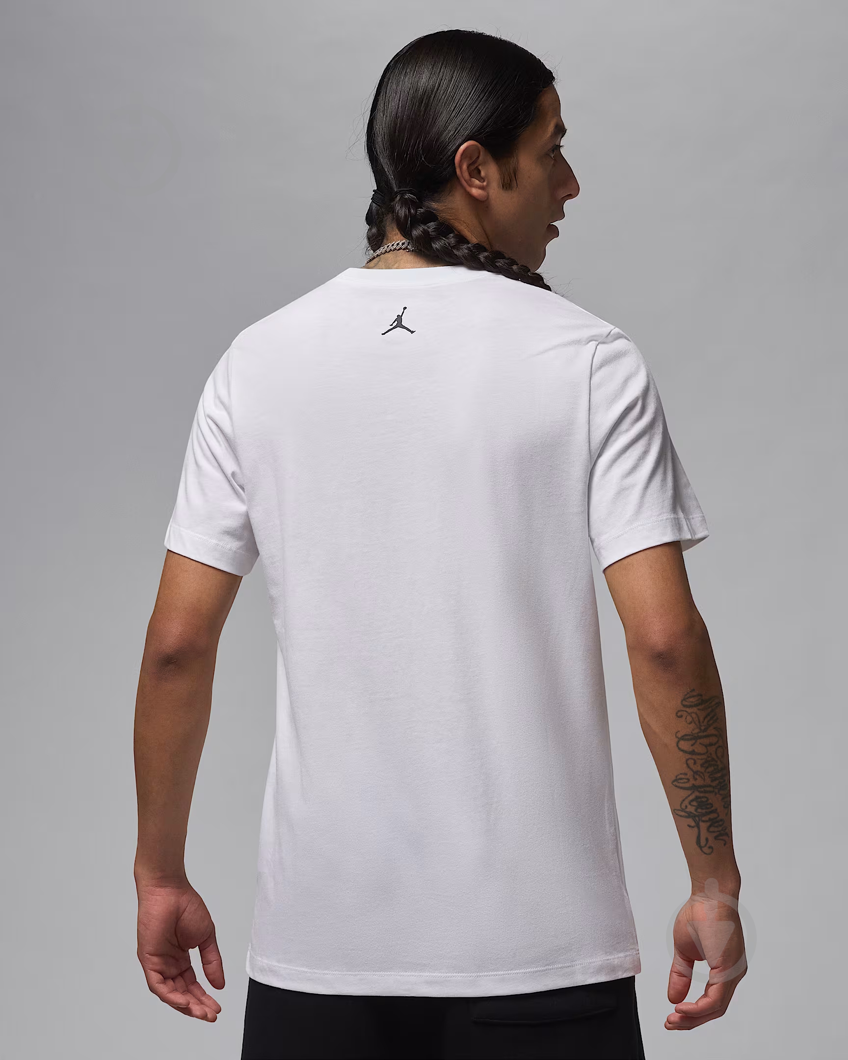 Футболка Jordan M J FLT ESS AJ1 SS CREW IB3355-100 р.2XL белый - фото 2