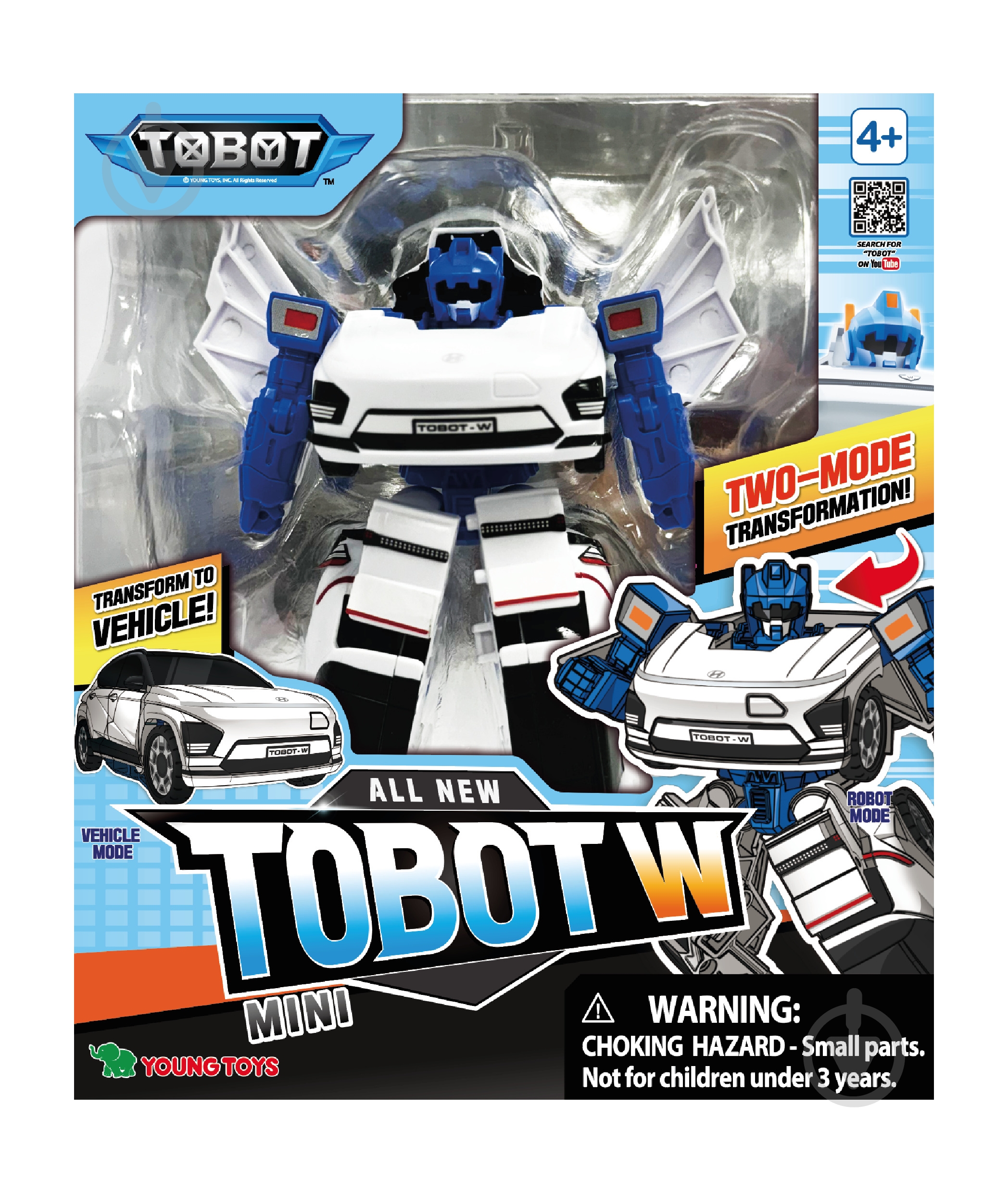 Игрушка-трансформер Tobot W мини S6 301178 - фото 1