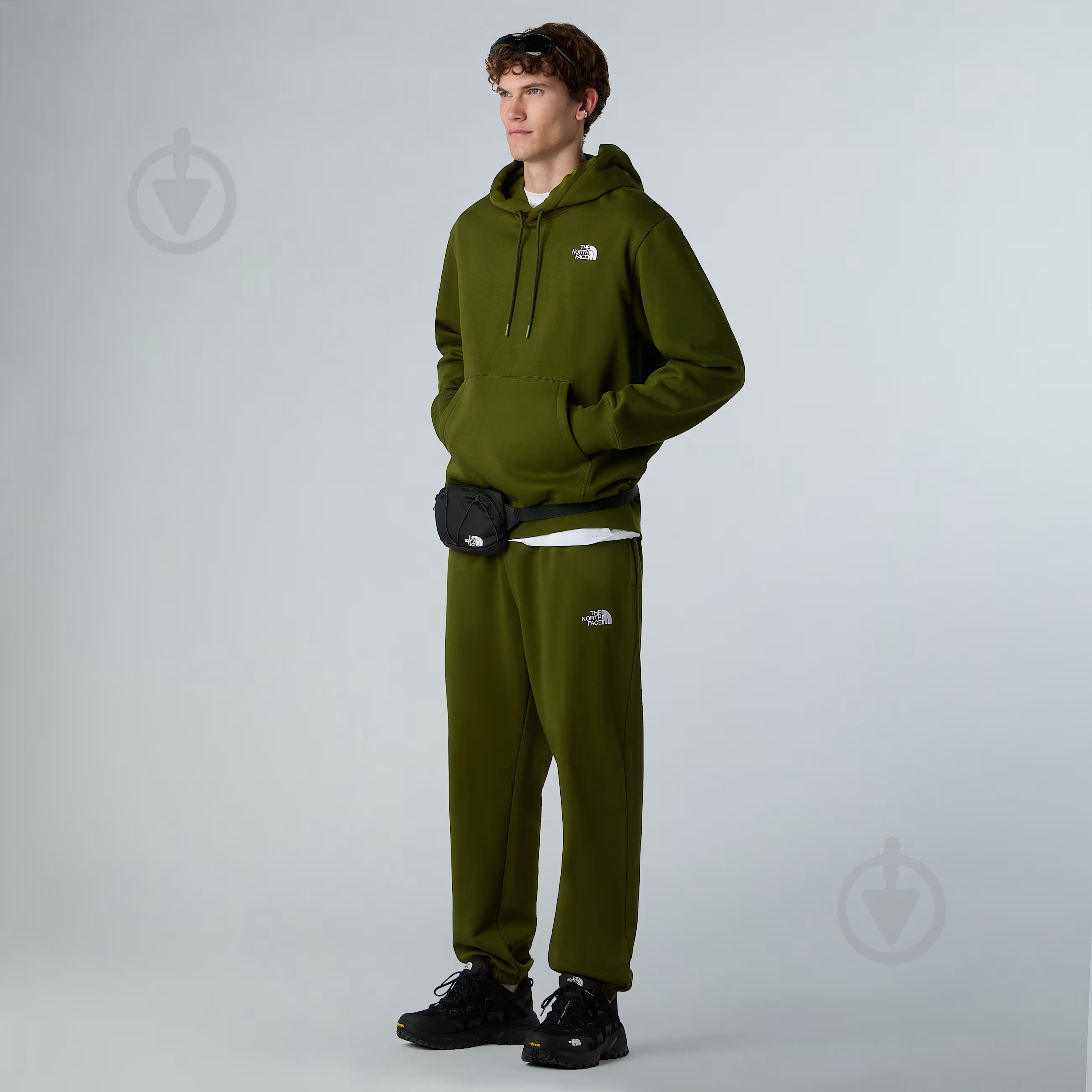 Джемпер THE NORTH FACE M ESSENTIAL RELAXED HOODIE NF0A89ESBRI1 р.2XL зеленый - фото 5