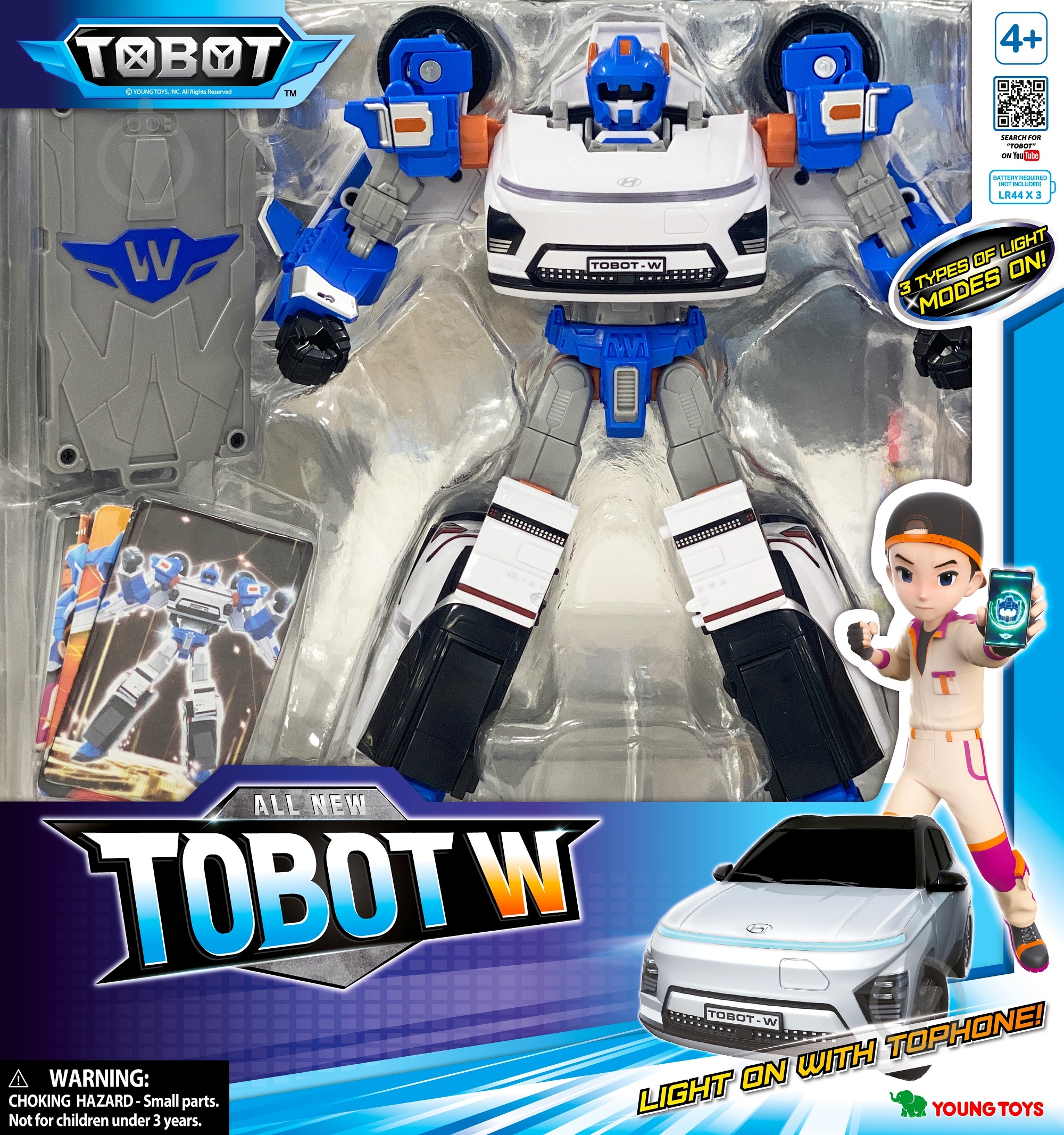 Игрушка-трансформер Tobot W S6 301174 - фото 1