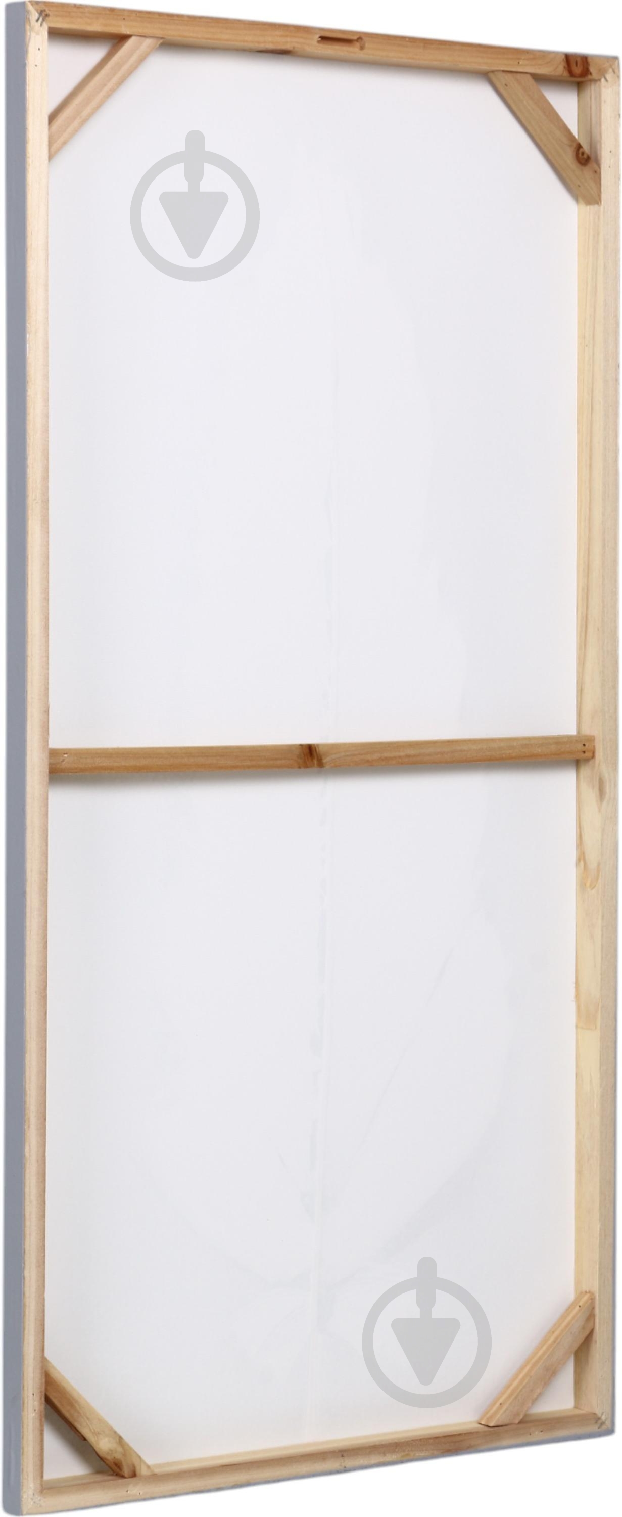 Картина Silver feather second 50x100 см - фото 5