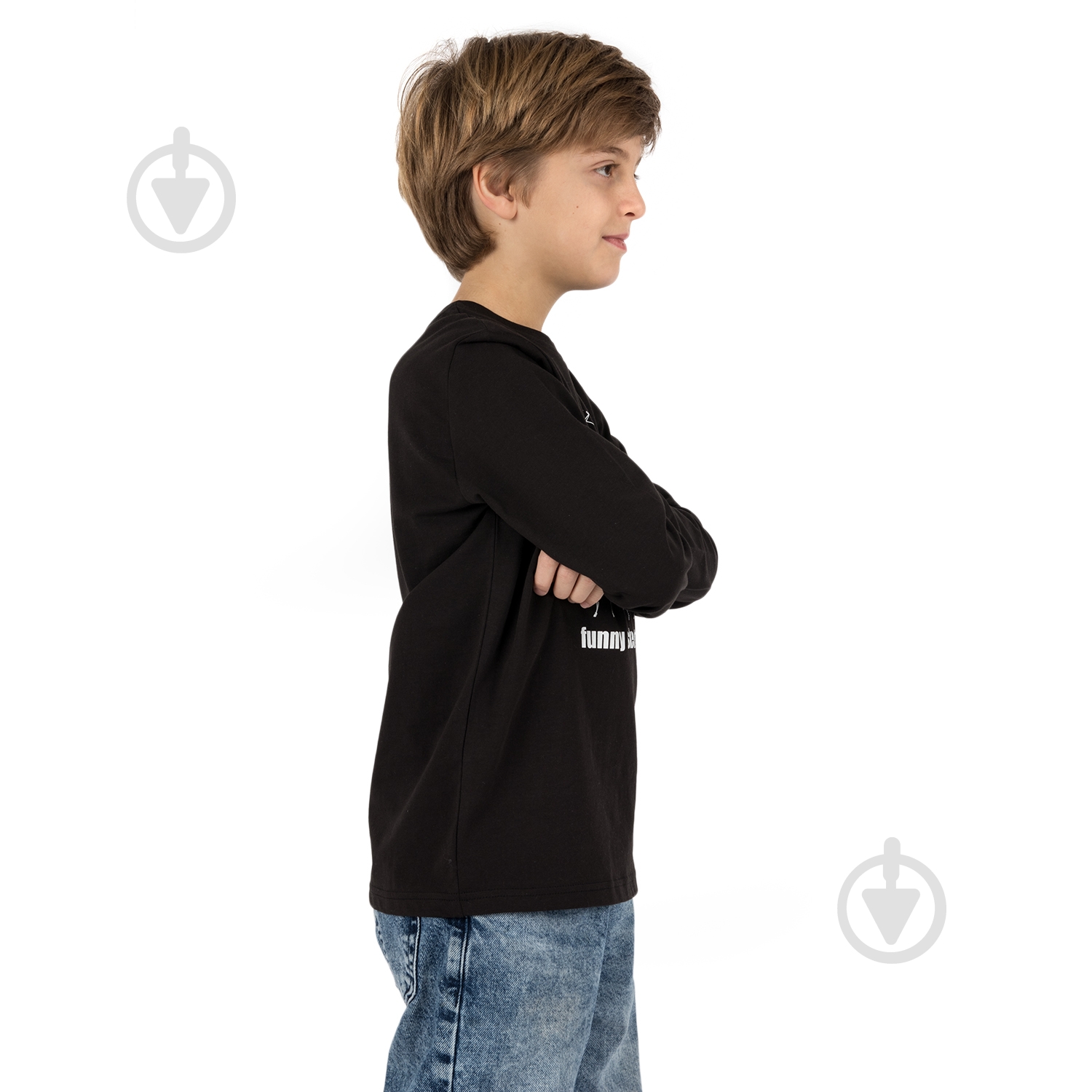 Джемпер для девочки Funtime Play Game р.122 темно-серый - фото 2