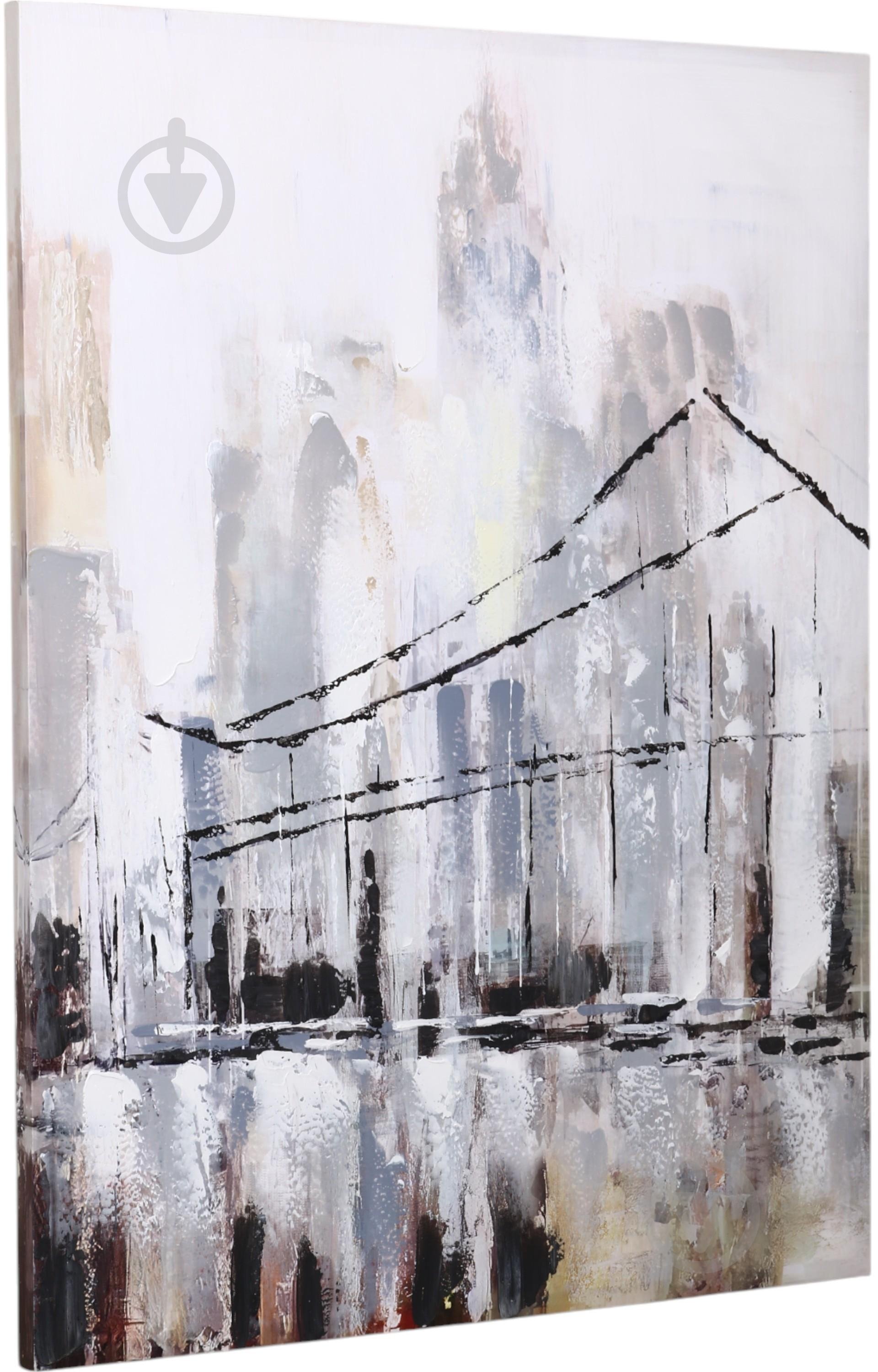 Картина Rainy town first 75x100 см - фото 3 Картина Rainy town first 75x100 см - фото 3