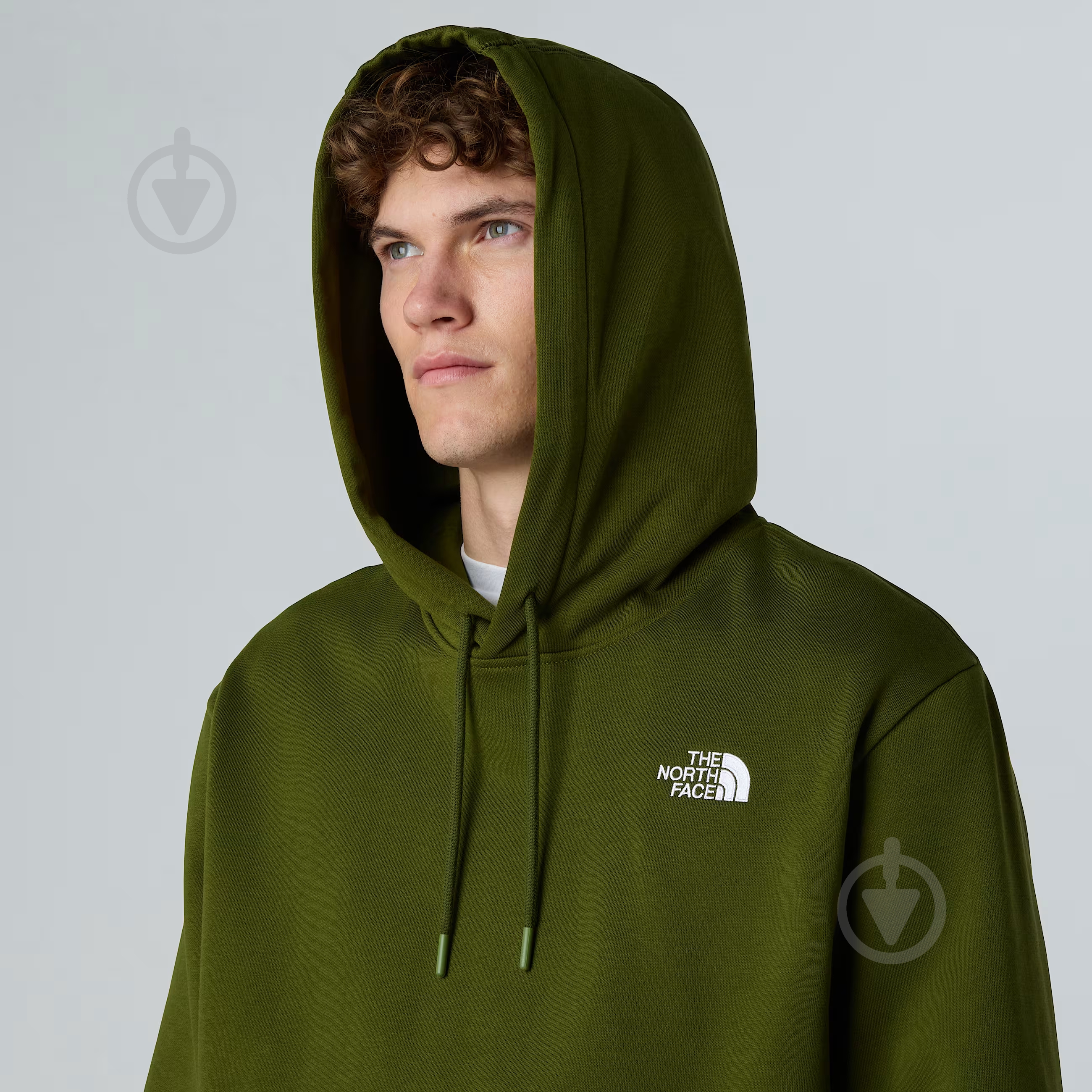 Джемпер THE NORTH FACE M ESSENTIAL RELAXED HOODIE NF0A89ESBRI1 р.M зеленый - фото 3