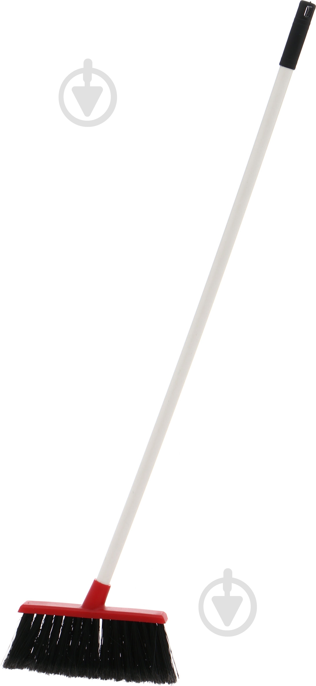 Совок со щеткой Smart UP! (Underprice) 75 см красный - фото 2