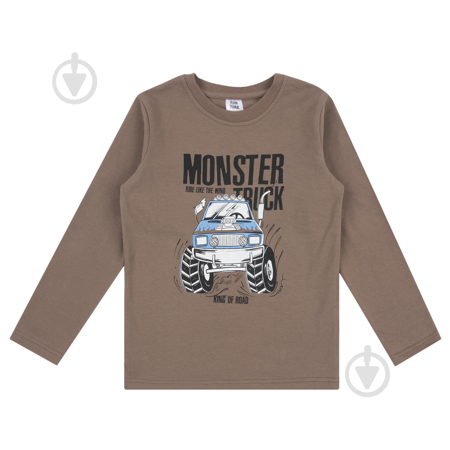Джемпер для хлопчика Funtime Monster truсk р.110 бежевий - фото 4 Джемпер для хлопчика Funtime Monster truсk р.110 бежевий - фото 4