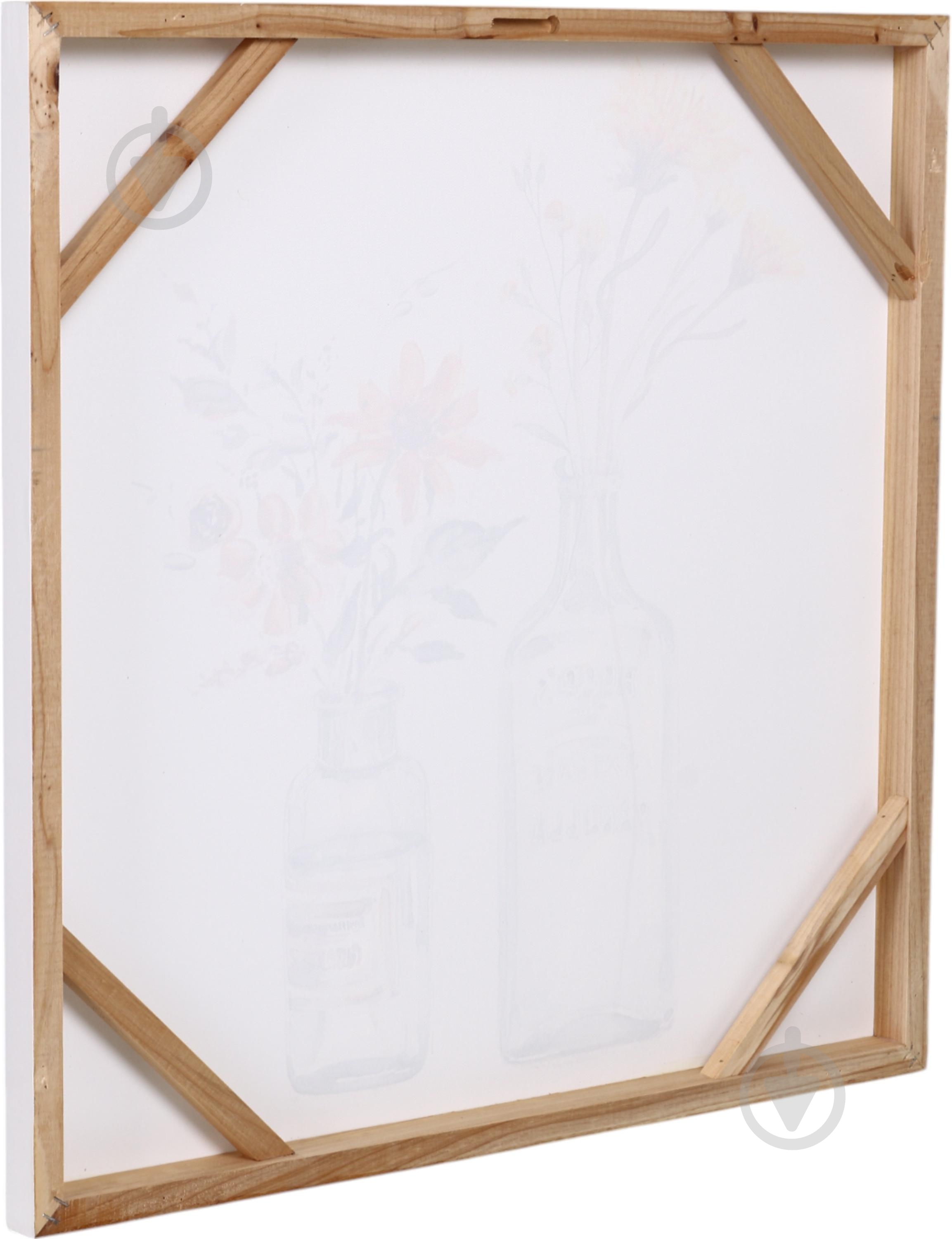 Картина Jar Flower sunny 60x60 см - фото 5