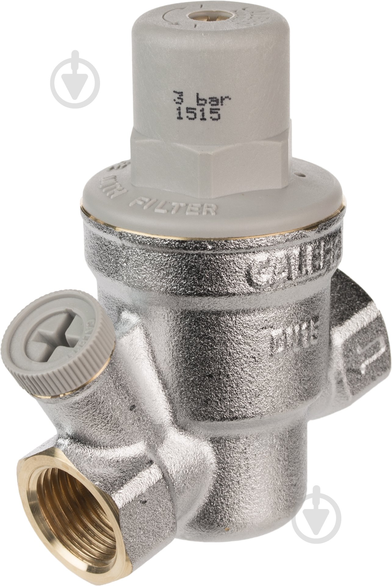 Редуктор Caleffi понижения давления 1/2 с подключением манометра - фото 2