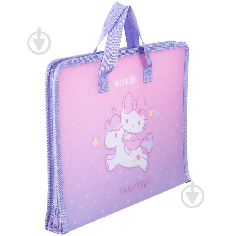 Папка-портфель на молнии A4 Hello Kitty KITE - фото 3