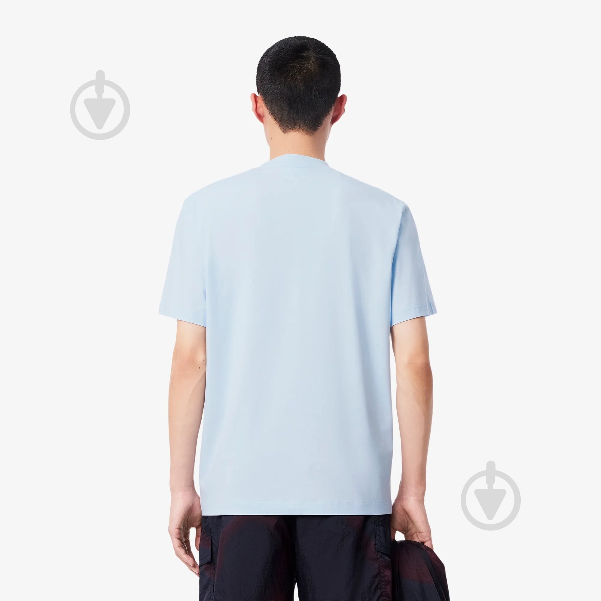 Футболка Lacoste TH0125T01 р.3 блакитний - фото 2 Футболка Lacoste TH0125T01 р.3 блакитний - фото 2