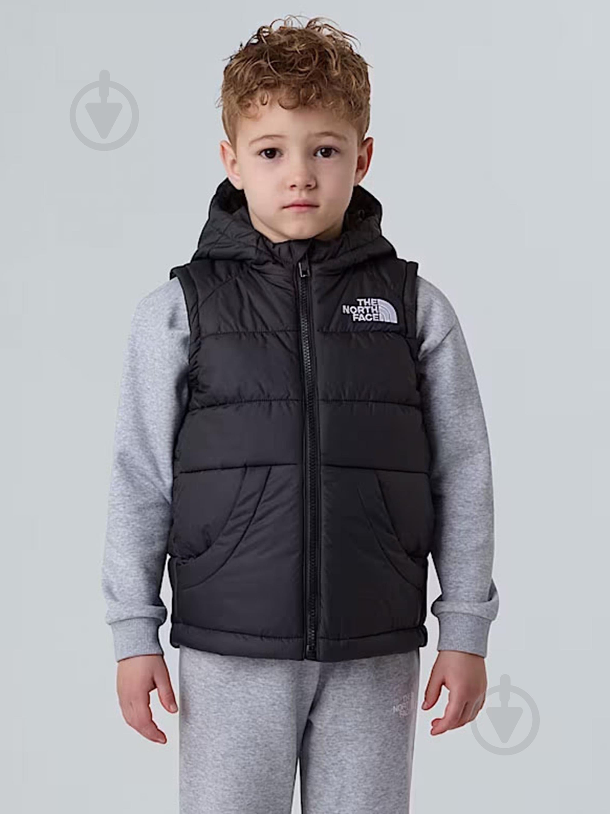 ᐉ Жилет THE NORTH FACE KID HOODED VEST NF0A84YJJK31 р.XS чорний