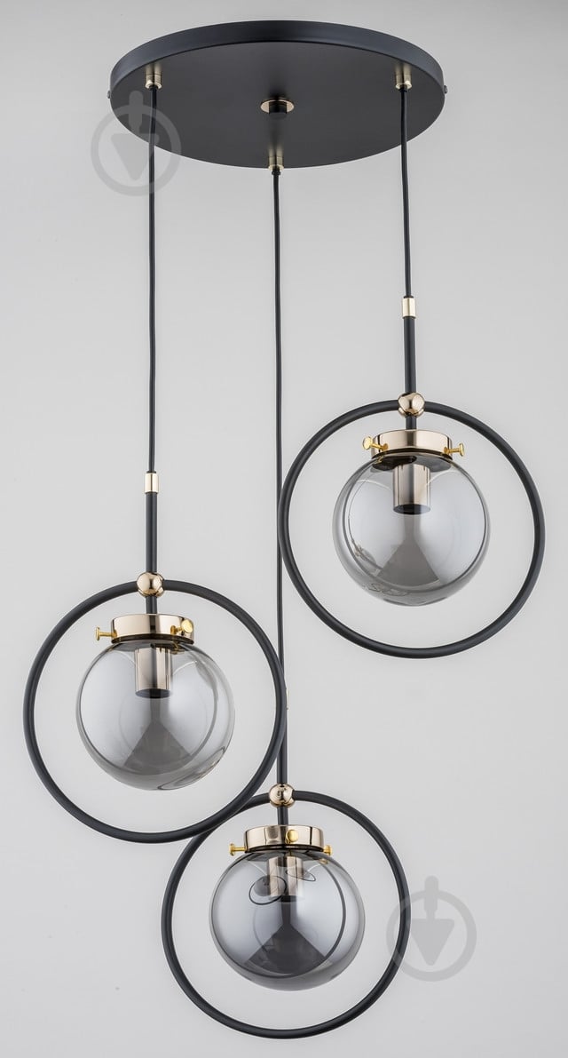 Подвес ALFA Akira 3x40 Вт E14 черный 62175 - фото 1