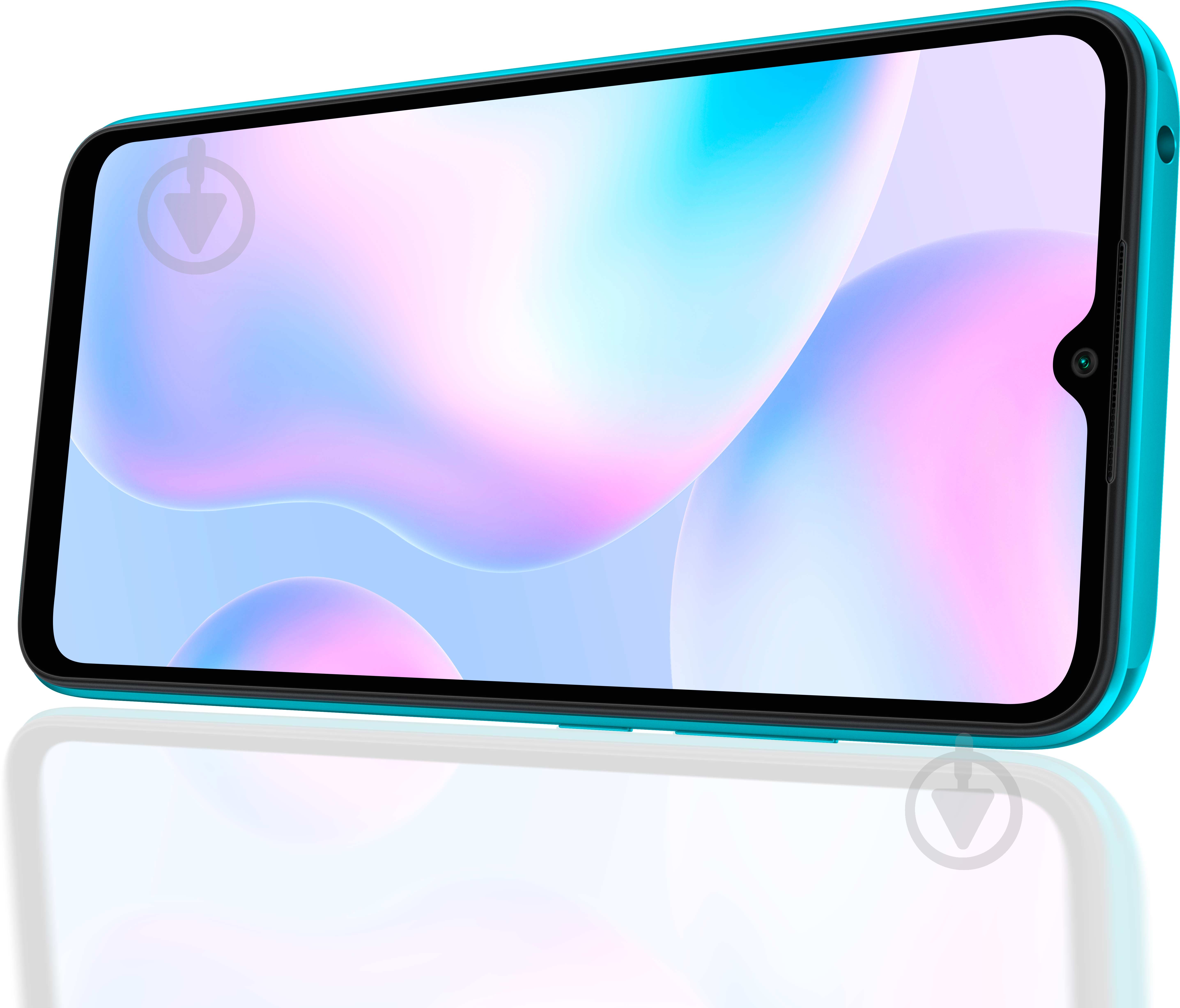 Смартфон Xiaomi Redmi 9A 2/32GB aurora green (948285) - фото 5