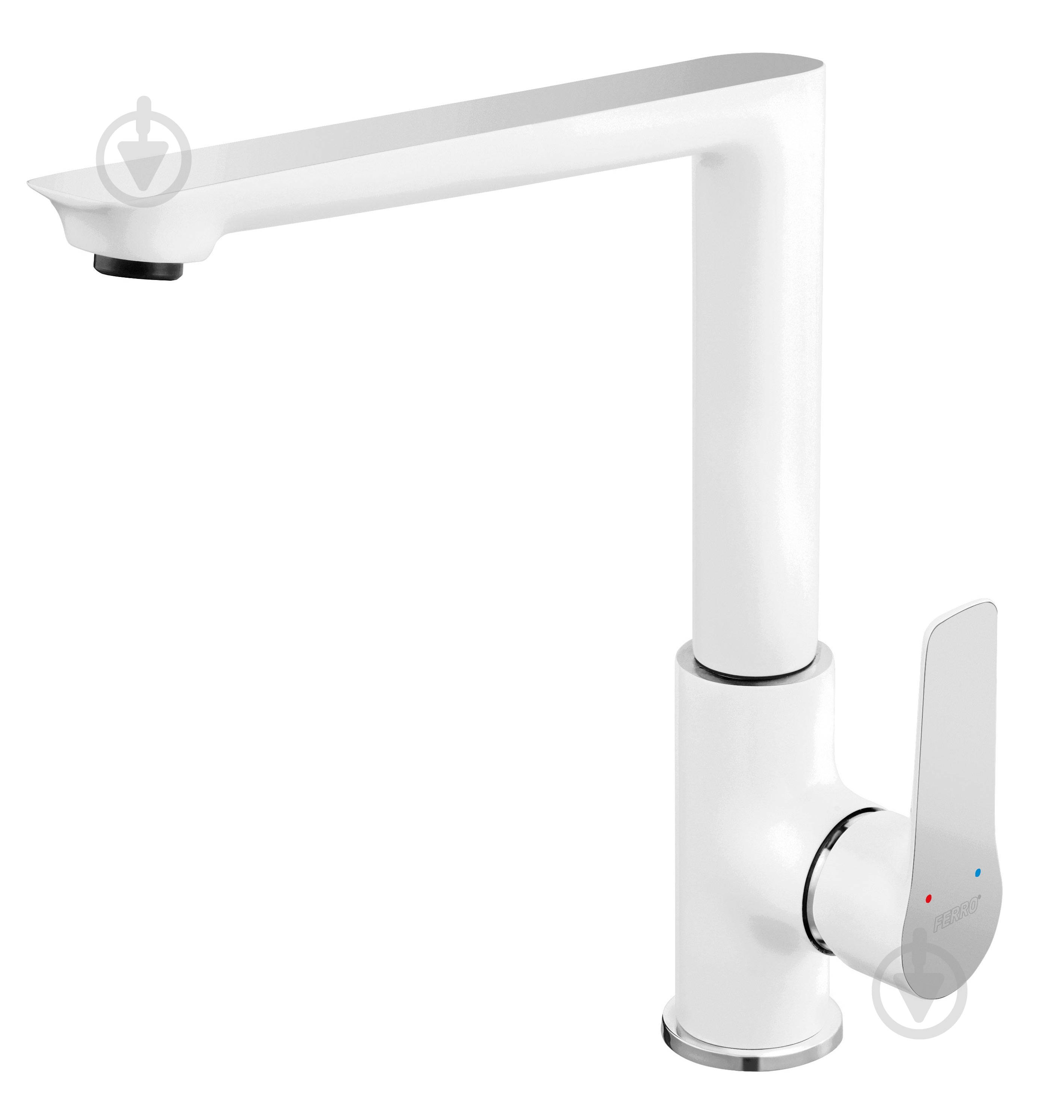 Смеситель для кухни Ferro Adore White/Chrome BDR4 - фото 1
