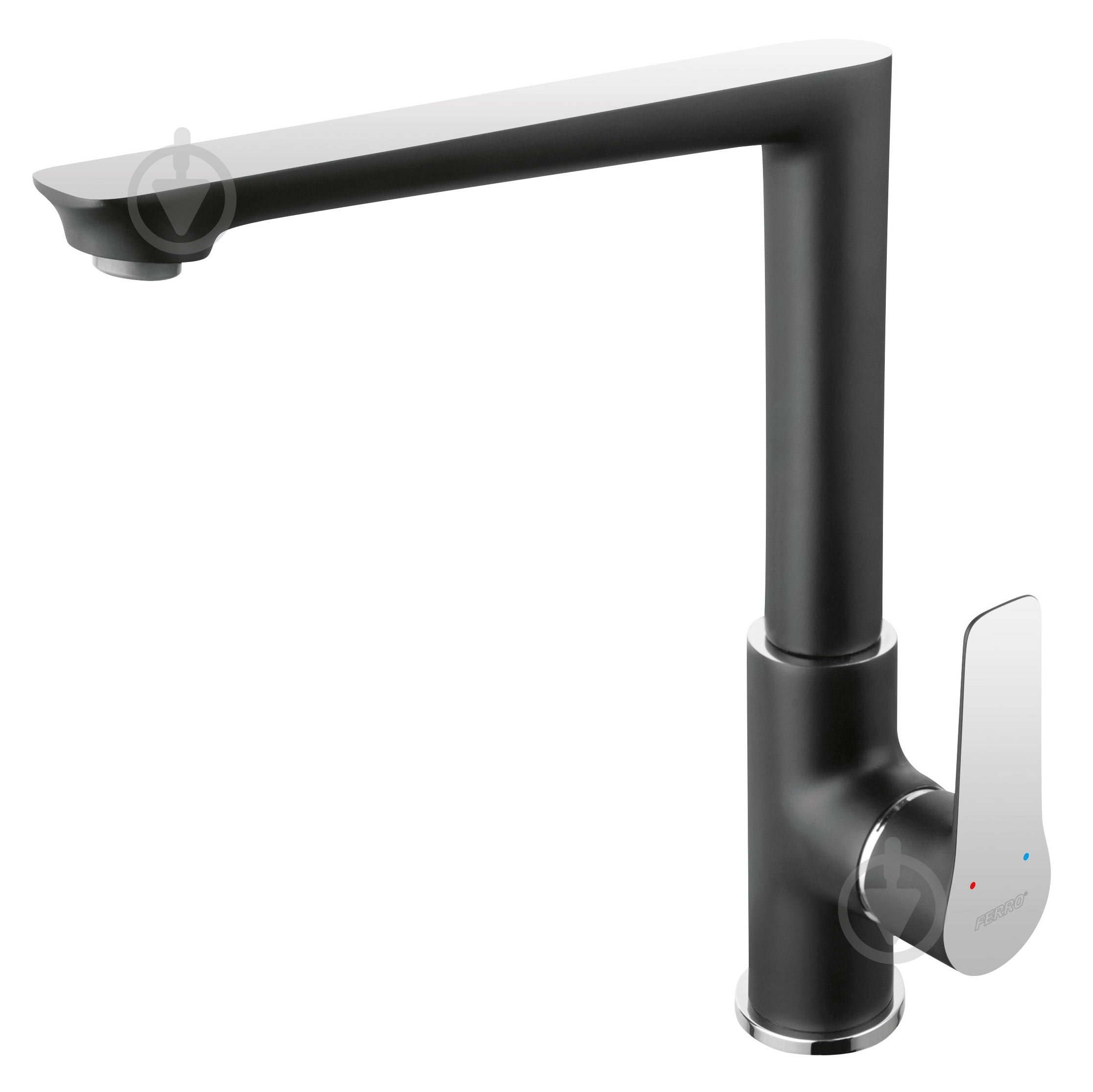 Смеситель для кухни Ferro Adore Black BDR4BLC - фото 1 Смеситель для кухни Ferro Adore Black BDR4BLC - фото 1