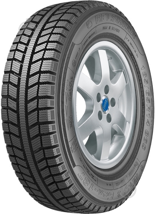 Шина Belshina Бел-187 185/65R14 86 S нешипованая зима - фото 1 Шина Belshina Бел-187 185/65R14 86 S нешипованая зима - фото 1