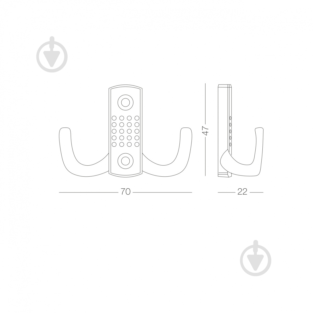 Гачок MVM Z-341 AB - фото 3 Гачок MVM Z-341 AB - фото 3