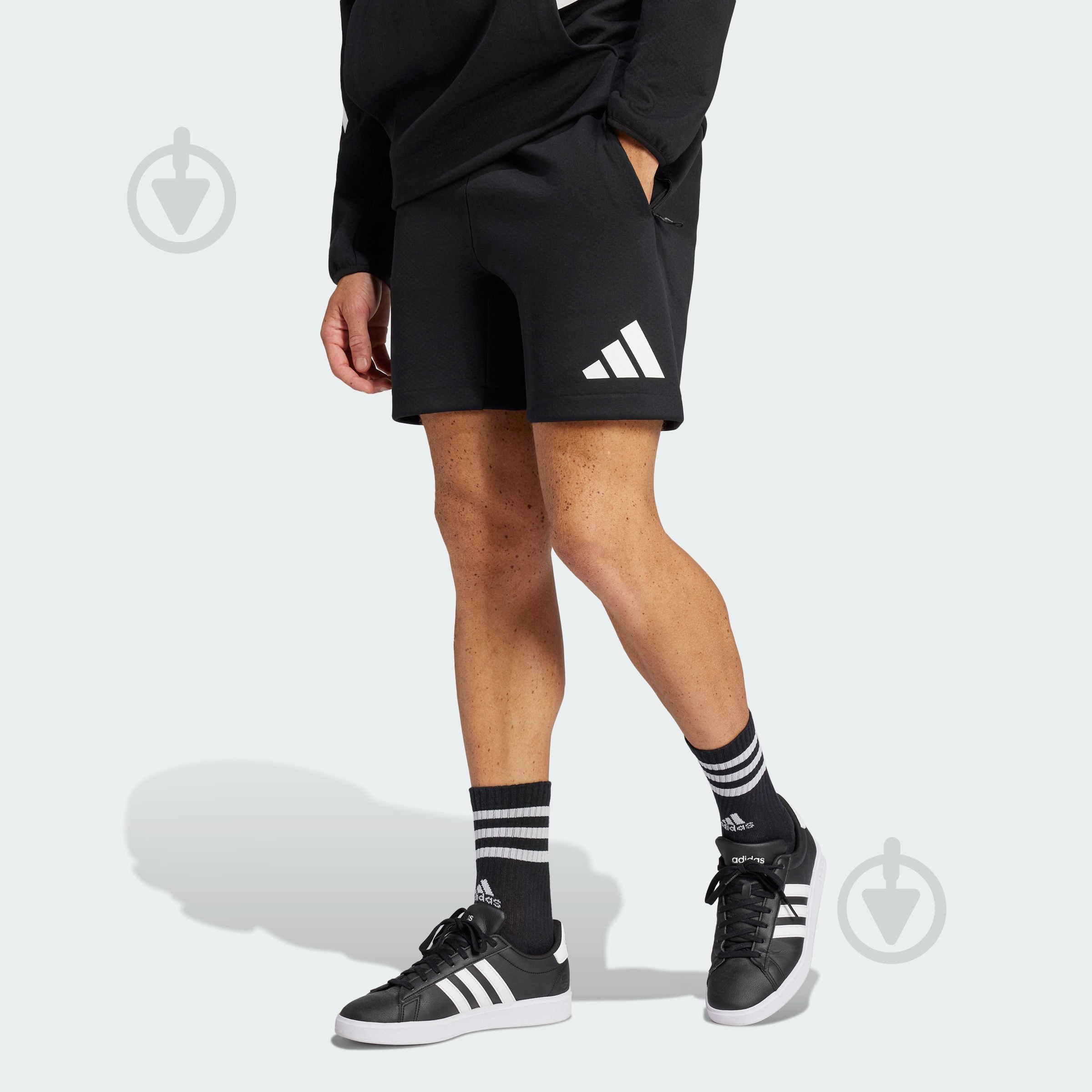 Шорти Adidas M Z.N.E. SHO JD5325 р. 2XL чорний - фото 1