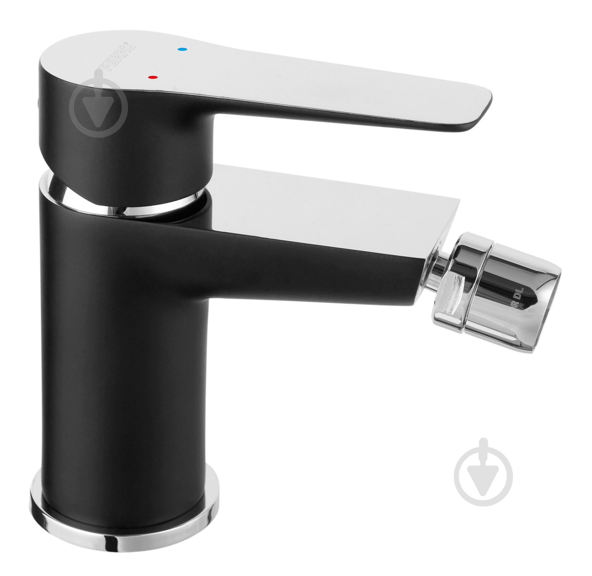 Смеситель для биде Ferro Adore Black BDR6BLC - фото 1