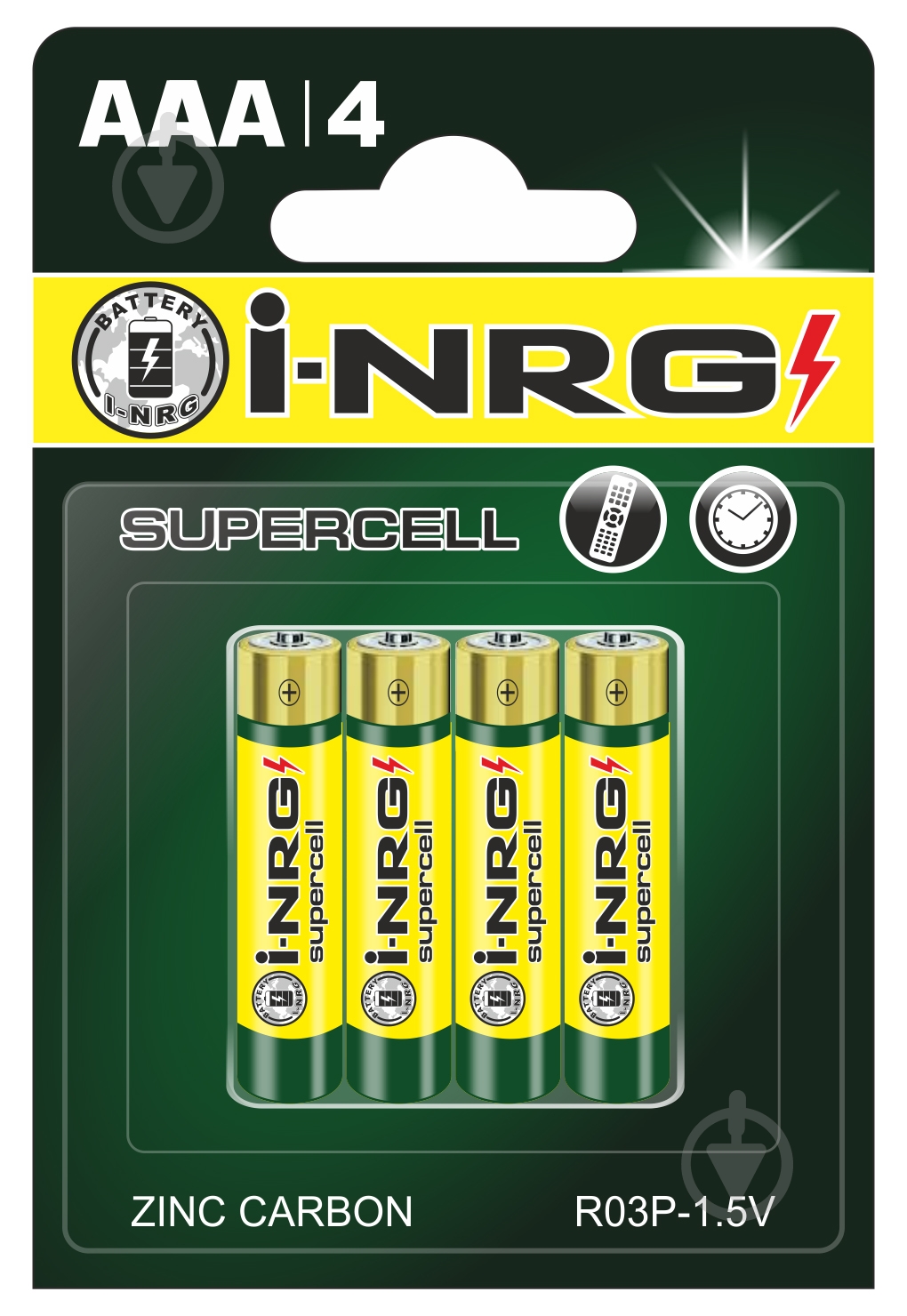 Батарейка Supercell AAA (R03, 286) 4 шт. - фото 1 Батарейка Supercell AAA (R03, 286) 4 шт. - фото 1