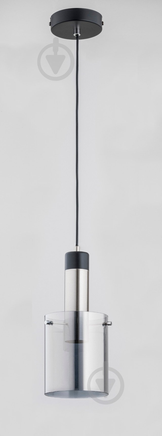 Подвес ALFA Bella 1x60 Вт E27 черный/хром 60829 - фото 1 Подвес ALFA Bella 1x60 Вт E27 черный/хром 60829 - фото 1