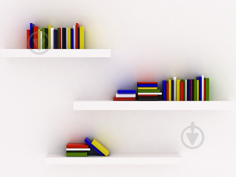 Полка Inteo в детскую 600x600x50 мм белый (Другое) - фото 5