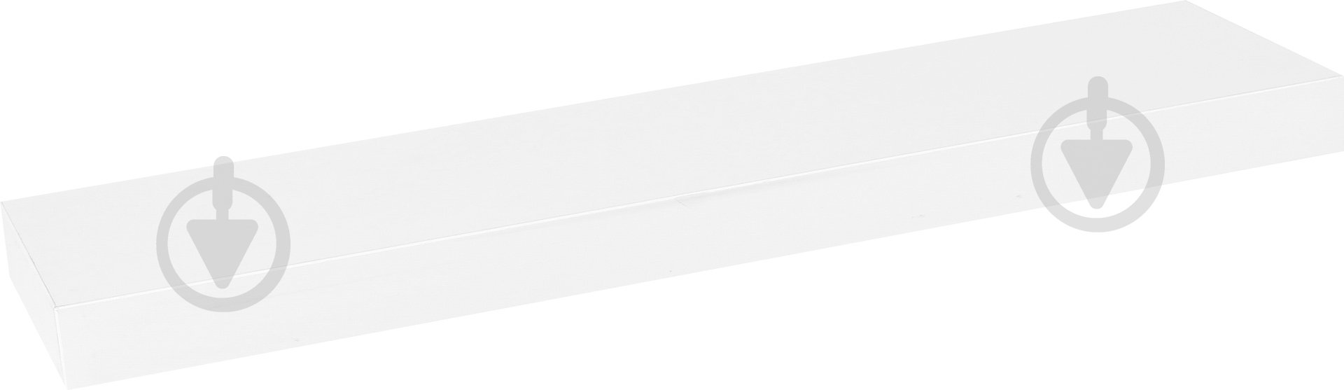 Полка декоративная Inteo 800x800x50 мм белый (Другое) - фото 1