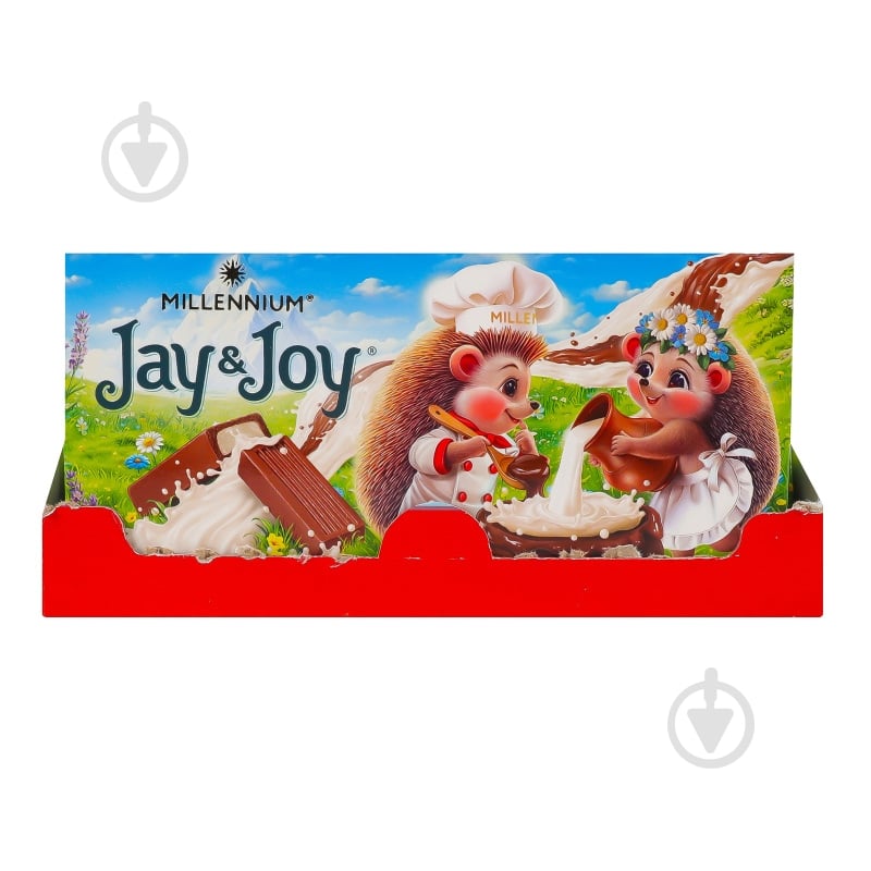 Молочный шоколад Jay&Joy с молочной начинкой 100 г - фото 17