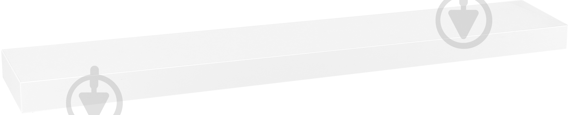 Полка Inteo ДСП на стену 1000x1000x50 мм белый (Другое) - фото 1