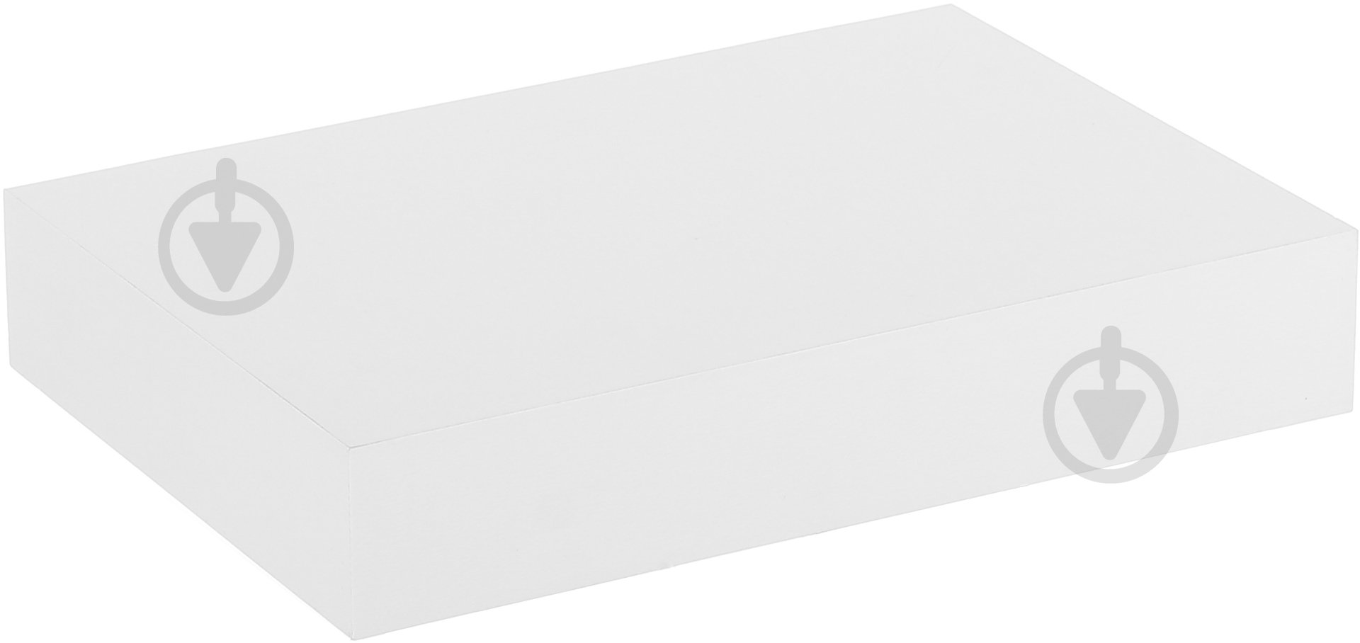 Полка Inteo Лайн дизайнерская 290x290x50 мм белый (Другое) - фото 1 Полка Inteo Лайн дизайнерская 290x290x50 мм белый (Другое) - фото 1