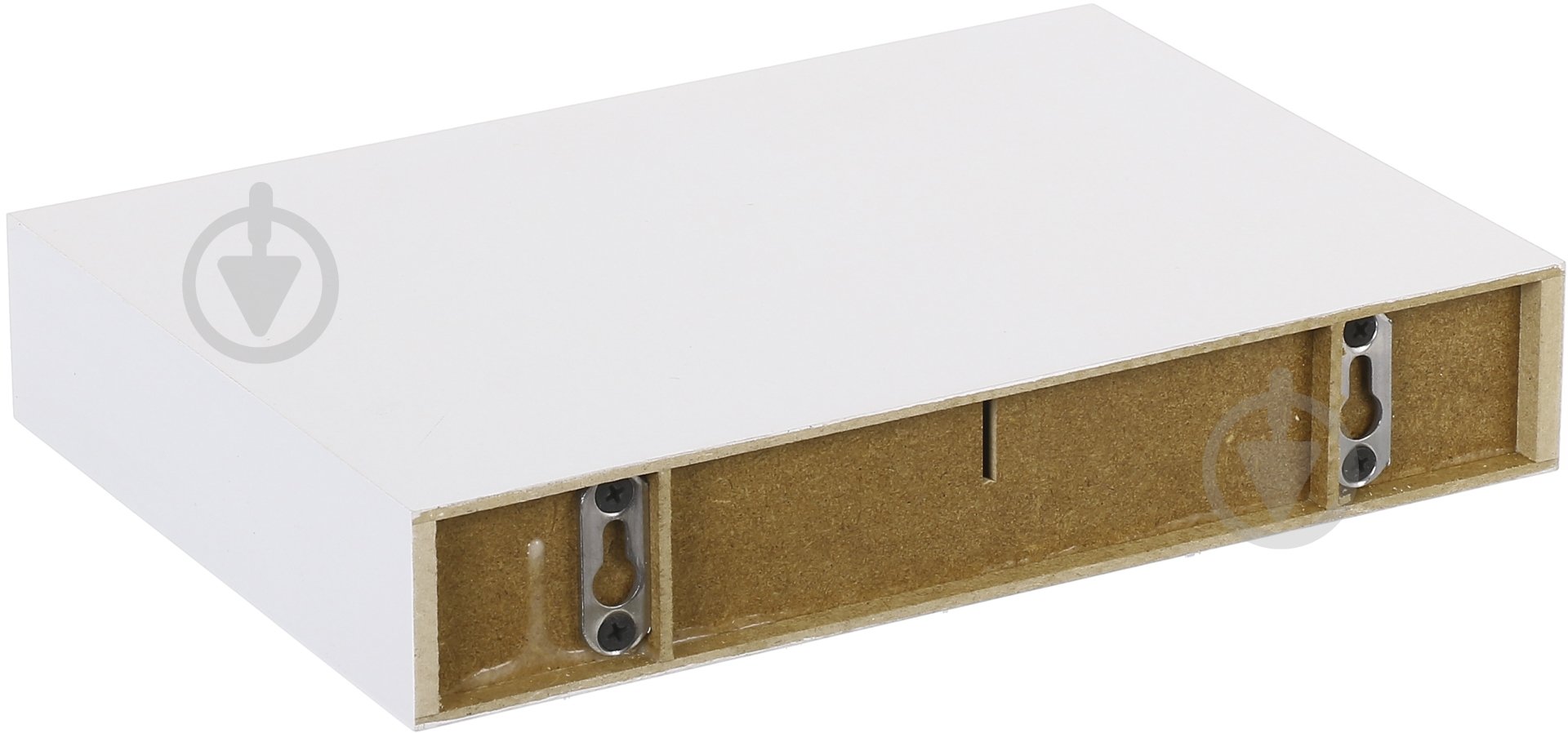 Полка Inteo Лайн дизайнерская 290x290x50 мм белый (Другое) - фото 2 Полка Inteo Лайн дизайнерская 290x290x50 мм белый (Другое) - фото 2