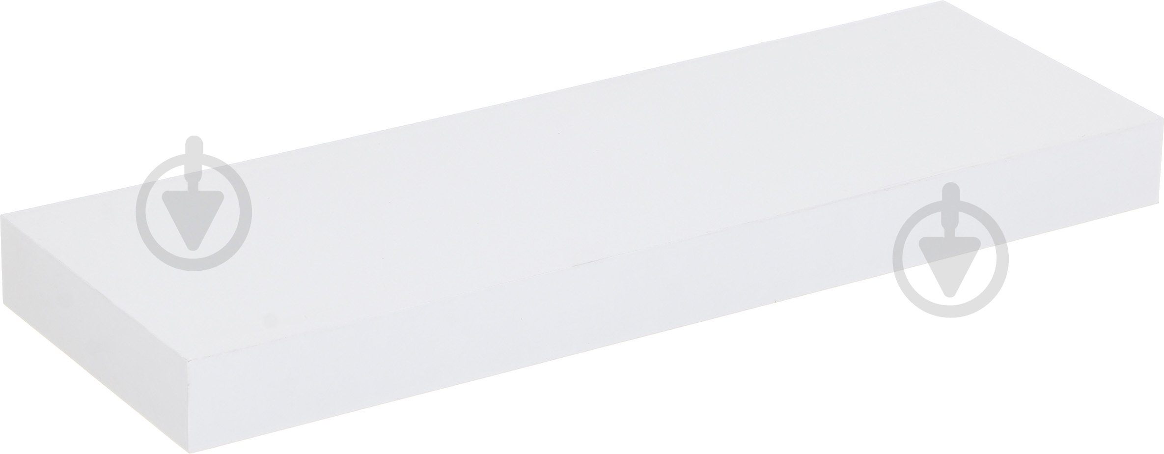 Полка Inteo Лайн настенная 600x600x50 мм белый (Другое) - фото 1