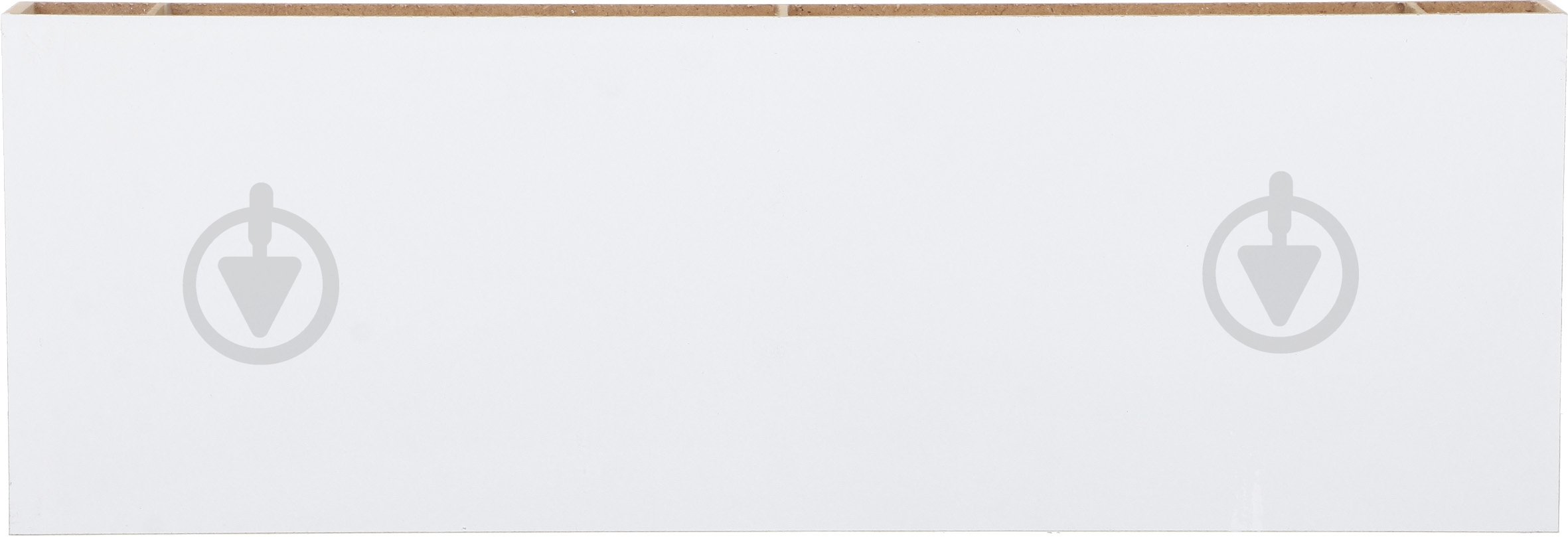 Полка Inteo Лайн настенная 600x600x50 мм белый (Другое) - фото 2