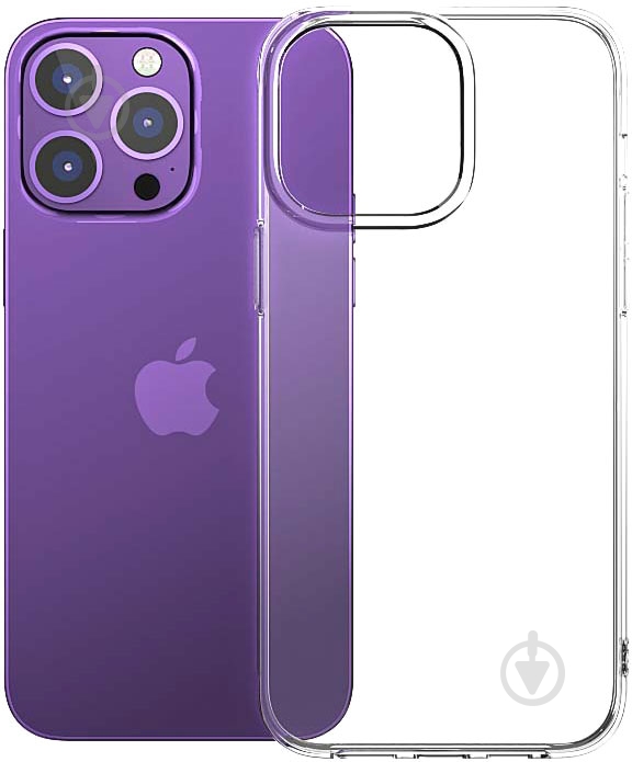 Прозорий TPU чохол oneLounge SilicolDots для iPhone 14 Pro - фото 3 Прозорий TPU чохол oneLounge SilicolDots для iPhone 14 Pro - фото 3
