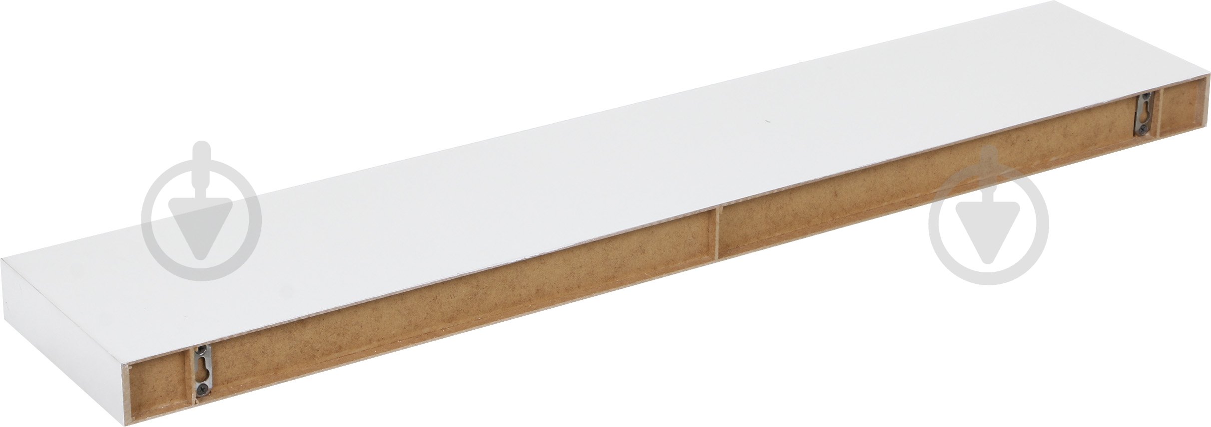 Полка Inteo Лайн для книг 1000x1000x50 мм белый (Другое) - фото 4