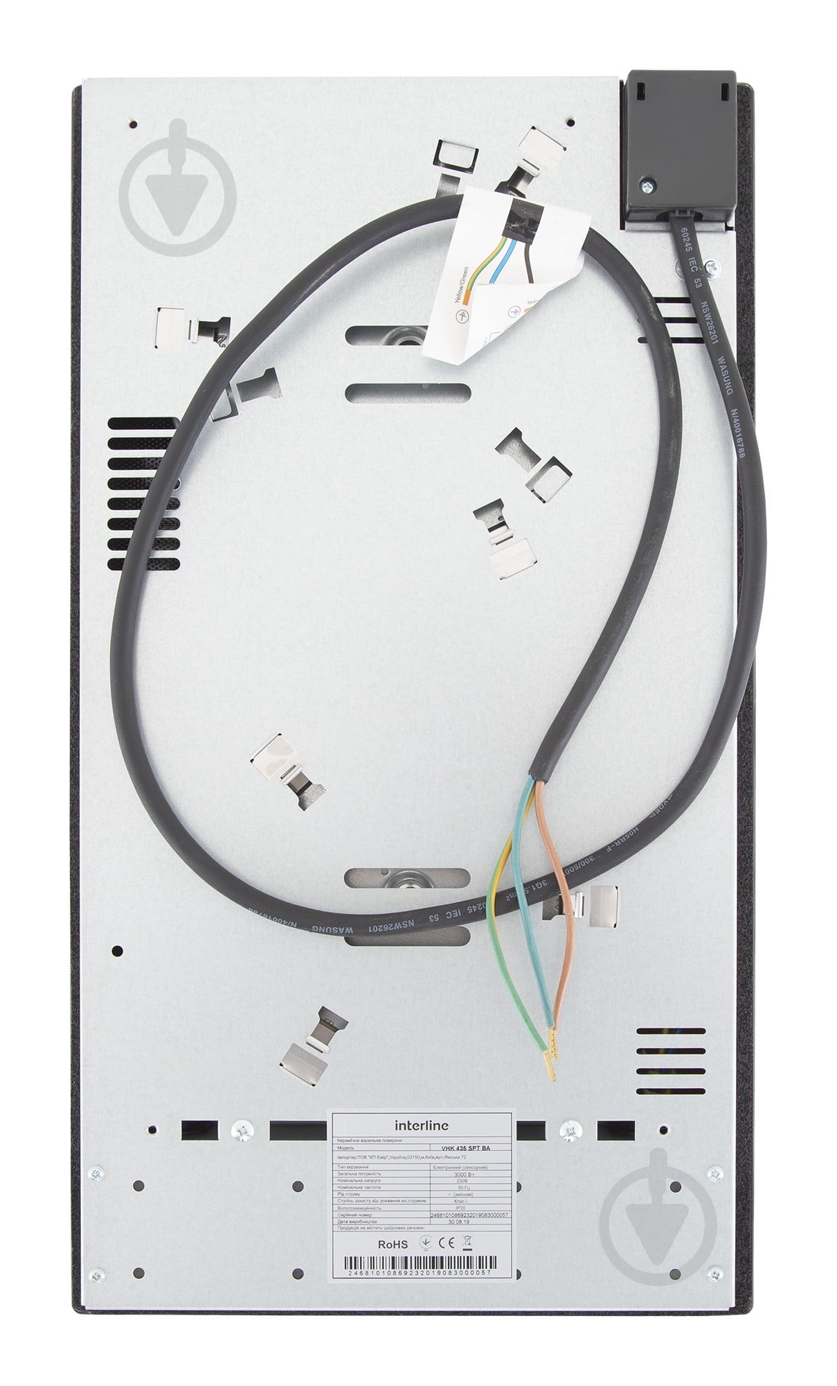 Варочная поверхность электрическая Interline VHK 435 SPT BA - фото 10