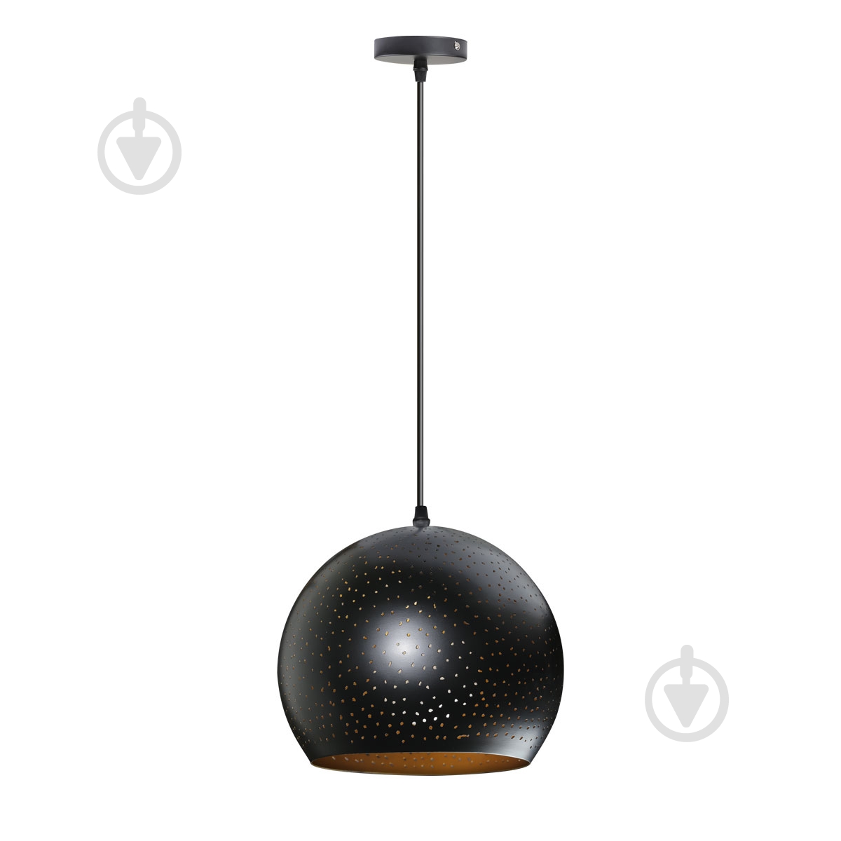 Подвес Светкомплект SFERA L250 1x40 Вт E27 черный - фото 1