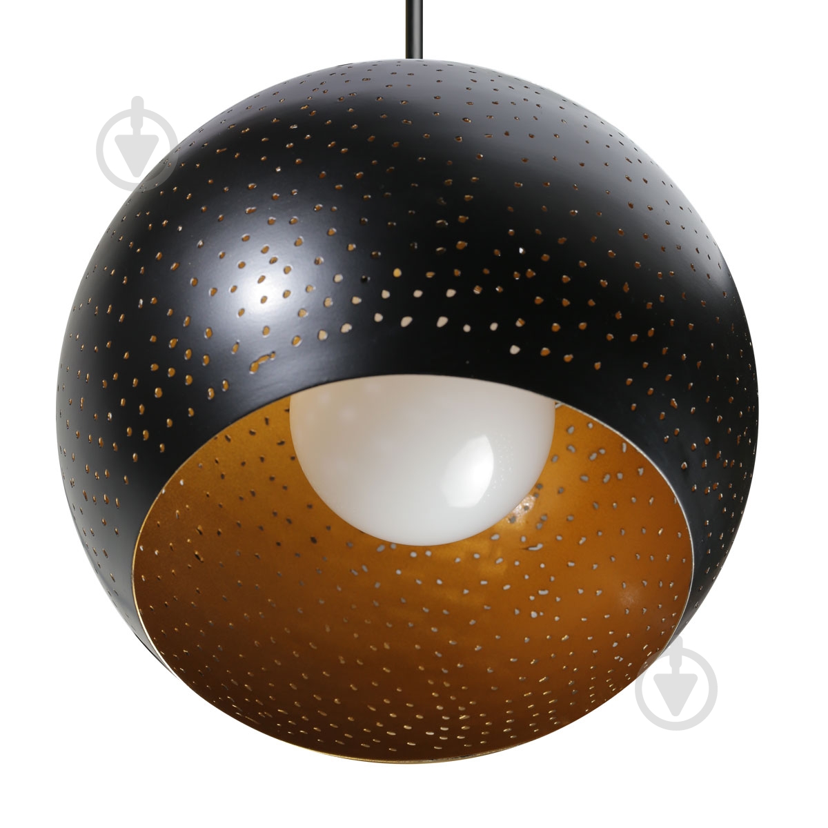 Подвес Светкомплект SFERA L250 1x40 Вт E27 черный - фото 2