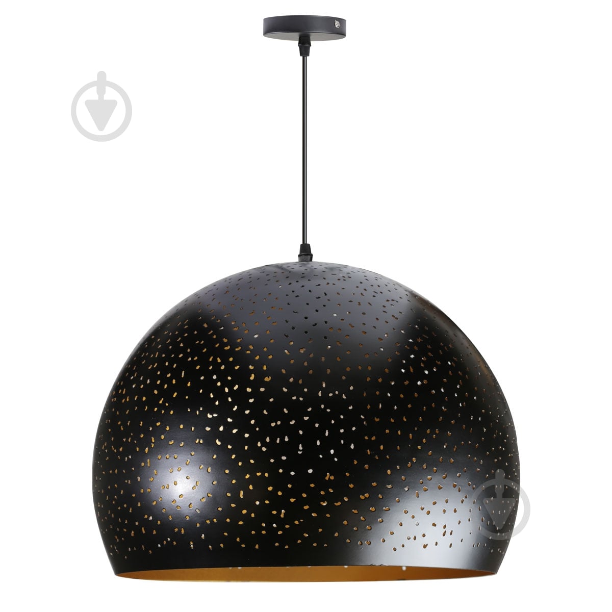 Підвіс Светкомплект SFERA L350 1x40 Вт E27 чорний - фото 1