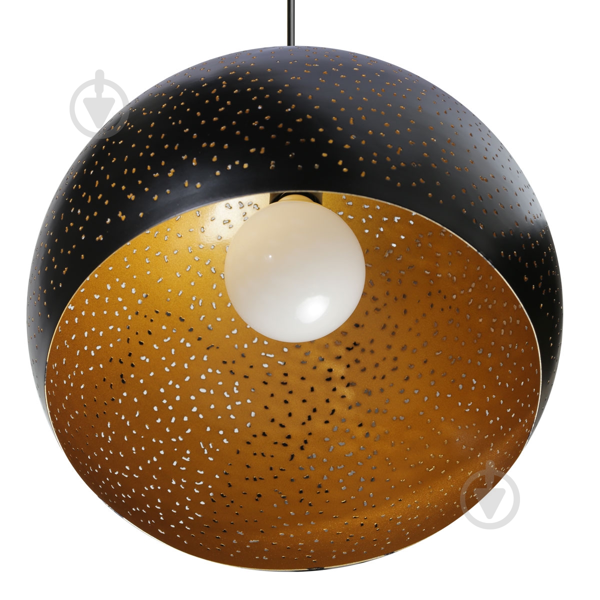 Підвіс Светкомплект SFERA L350 1x40 Вт E27 чорний - фото 4