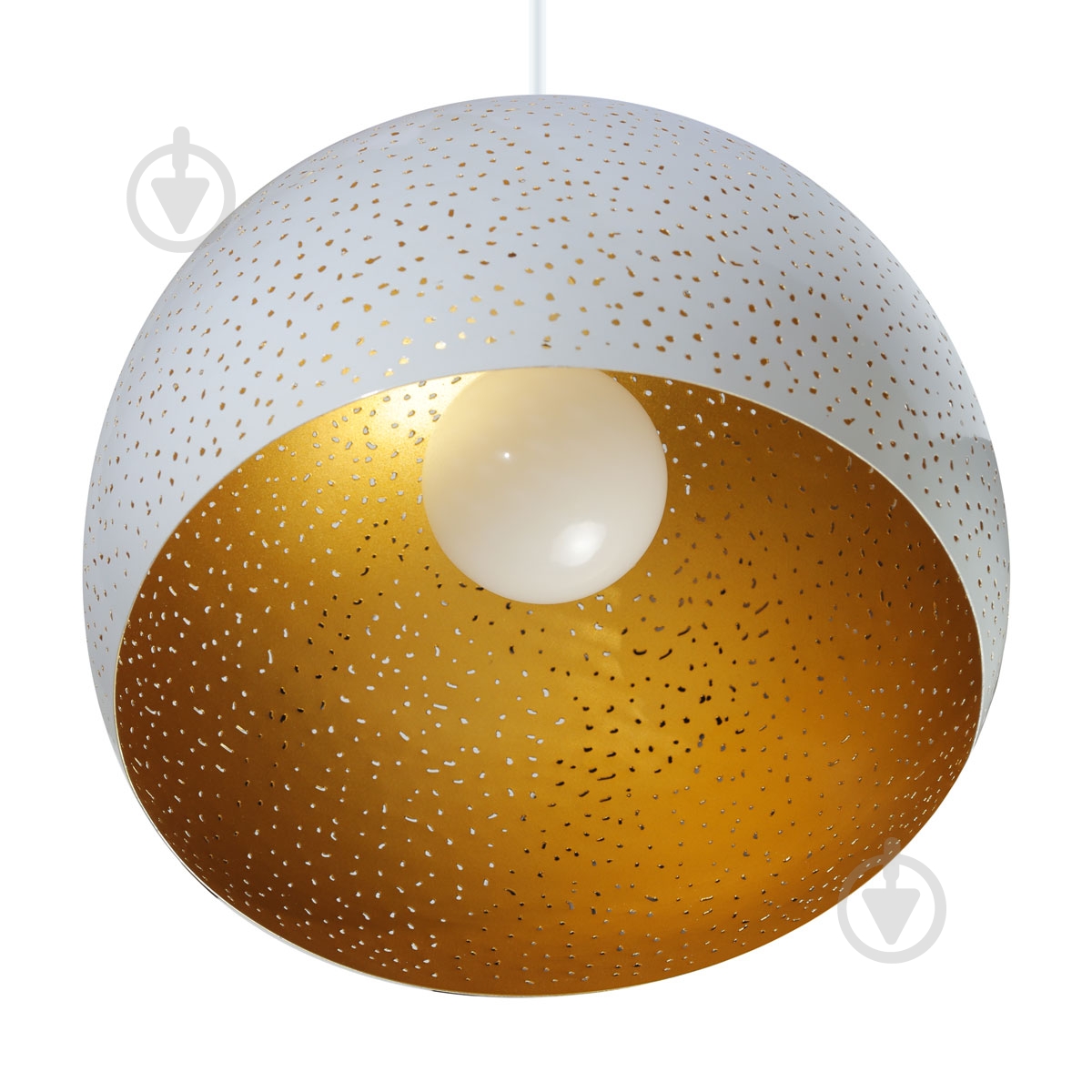 Подвес Светкомплект SFERA L350 1x40 Вт E27 белый - фото 2