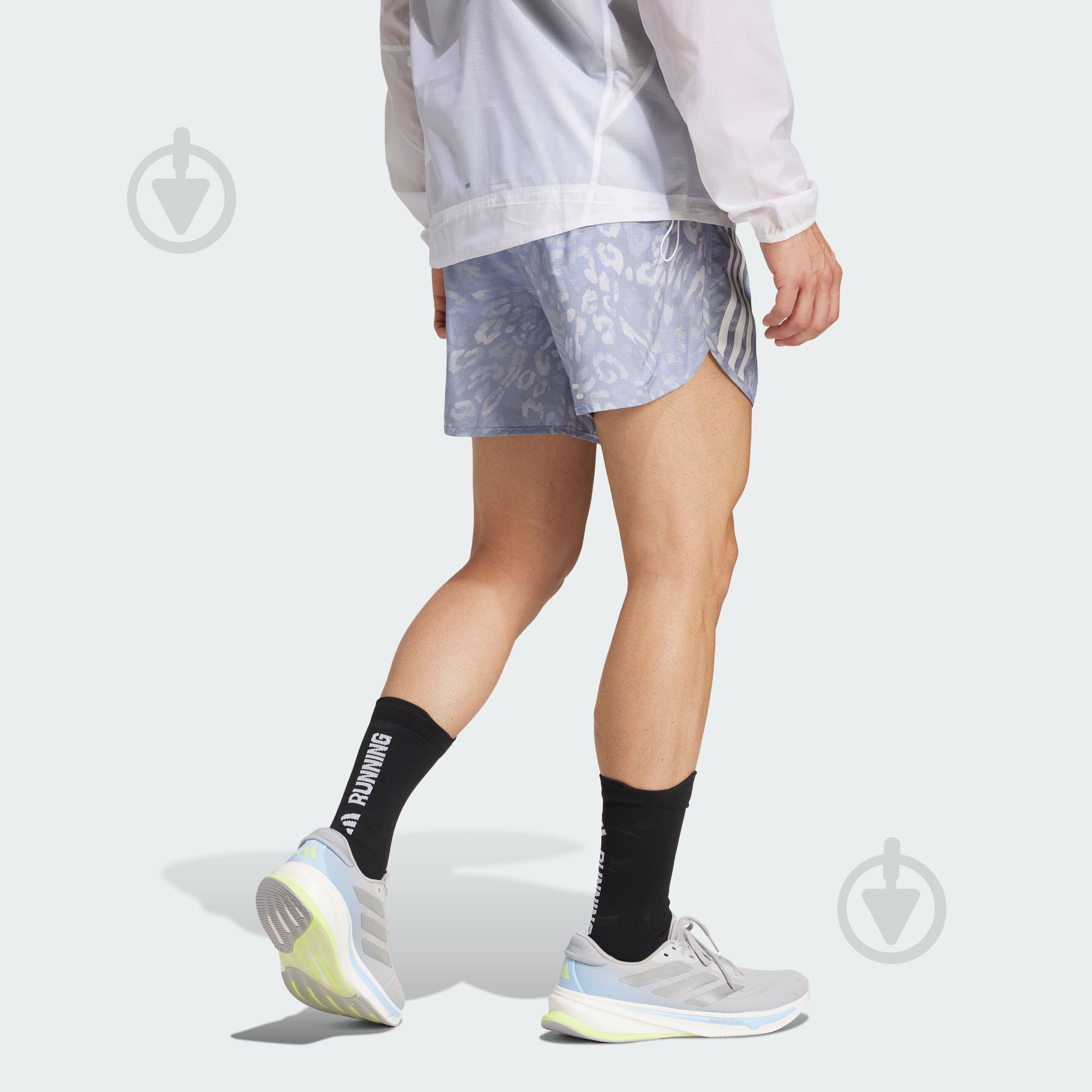 Шорты Adidas OTR E AOP SHO M JD7769 р. L фиолетовый - фото 2