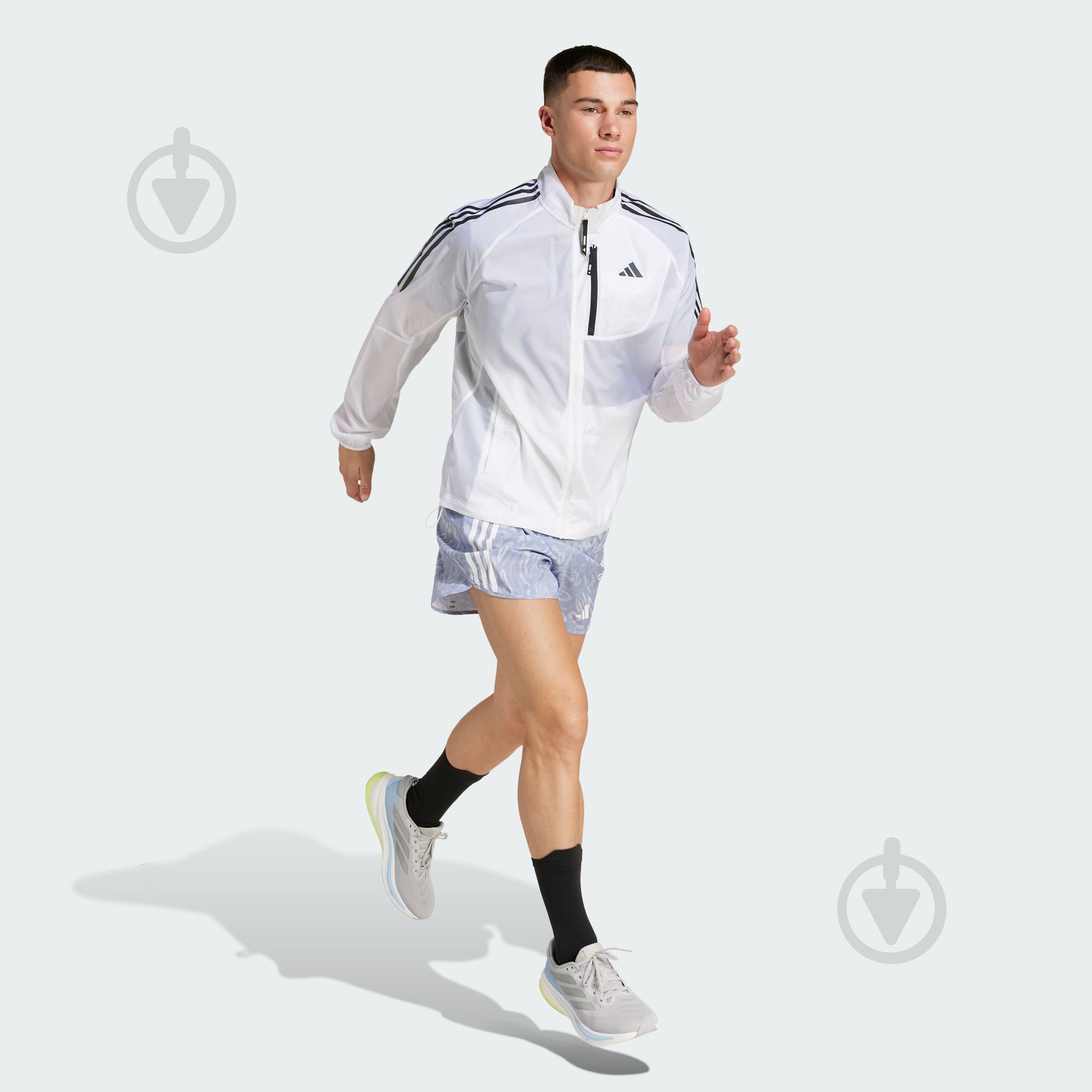 Шорты Adidas OTR E AOP SHO M JD7769 р. L фиолетовый - фото 5