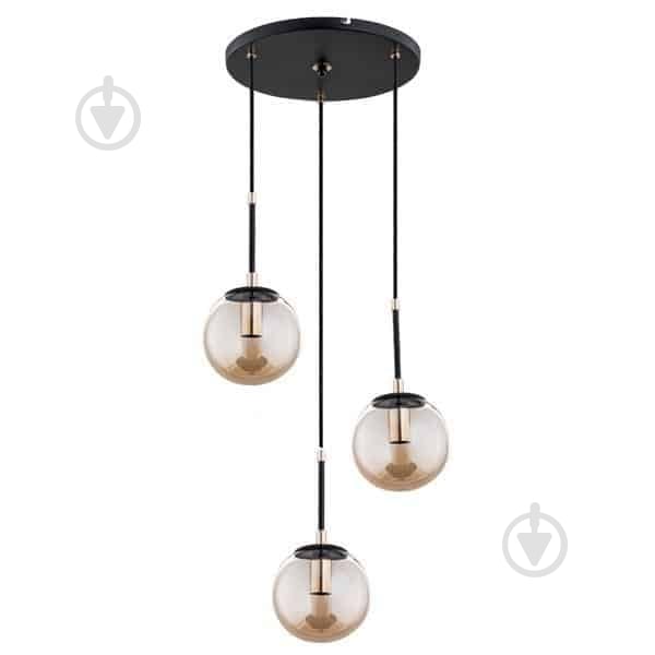 Светильник подвесной ALFA Sebia 40 Вт /E14 черный 61083 - фото 1