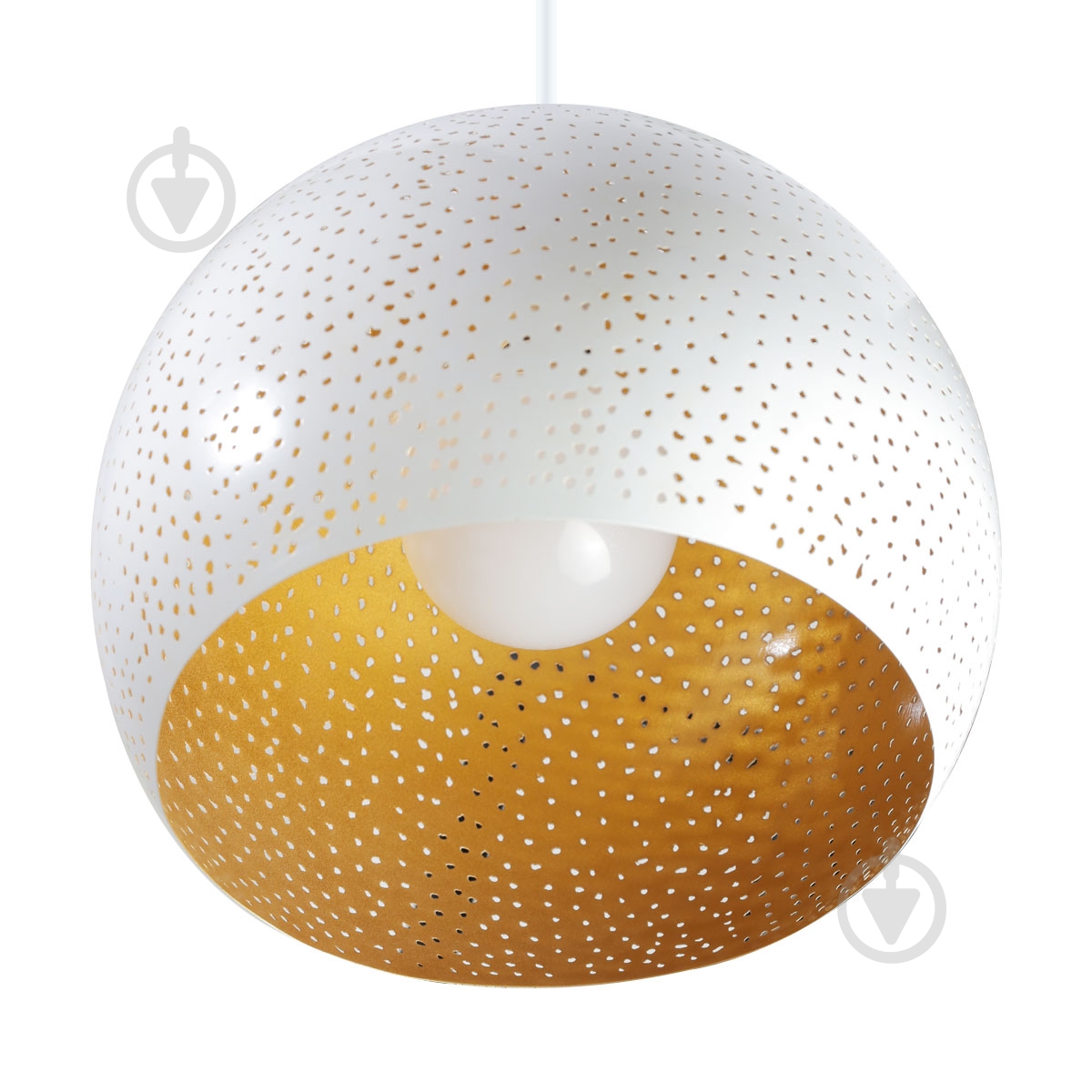 Подвес Светкомплект SFERA L300 1x40 Вт E27 белый - фото 2 Подвес Светкомплект SFERA L300 1x40 Вт E27 белый - фото 2