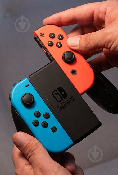 Игровая консоль NINTENDO Switch неоновый красный / неоновый синий - фото 13