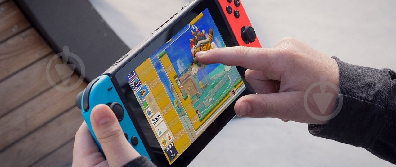 Игровая консоль NINTENDO Switch неоновый красный / неоновый синий - фото 10