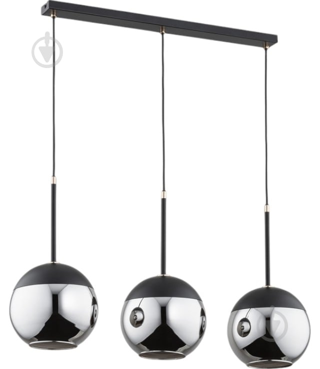 Подвес ALFA Volda 3x60 Вт E27 черный 62158 - фото 1 Подвес ALFA Volda 3x60 Вт E27 черный 62158 - фото 1