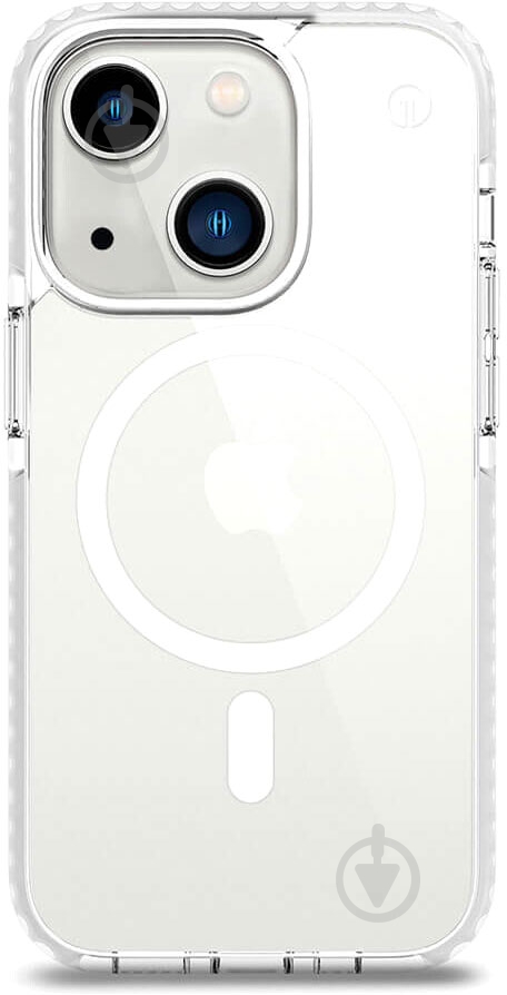 Прозорий чохол oneLounge 1Mag Bumper MagSafe для iPhone 14 Plus - фото 1 Прозорий чохол oneLounge 1Mag Bumper MagSafe для iPhone 14 Plus - фото 1